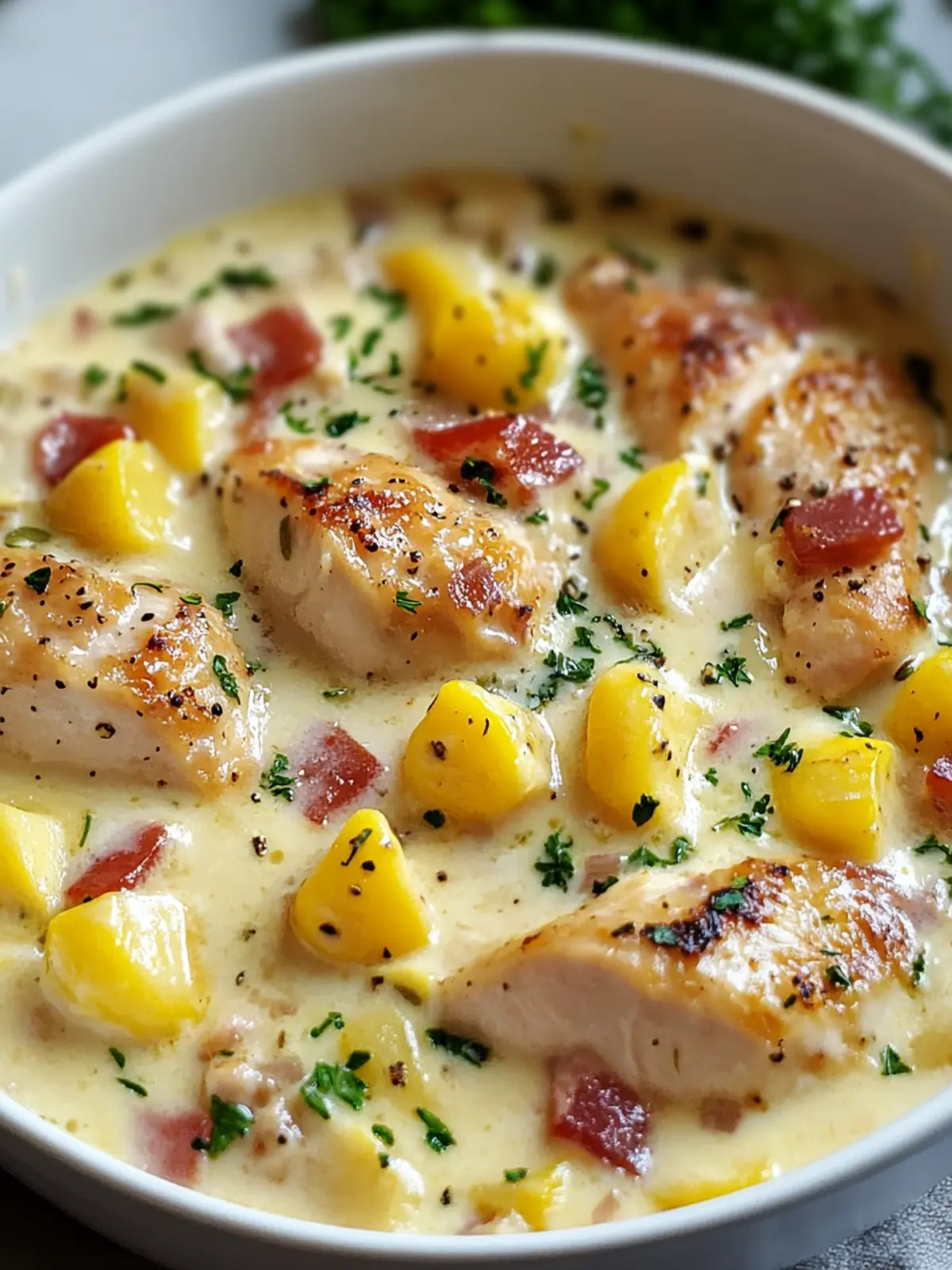 Creamy Baked Ricotta Chicken: A Cozy Dinner Delight 2 Creamy Baked Ricotta Chicken