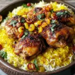 Flavorful Persian Saffron Chicken with Crispy Tahdig Delight 8 Flavorful Persian Saffron Chicken Recipe with Crispy Tahdig Rice