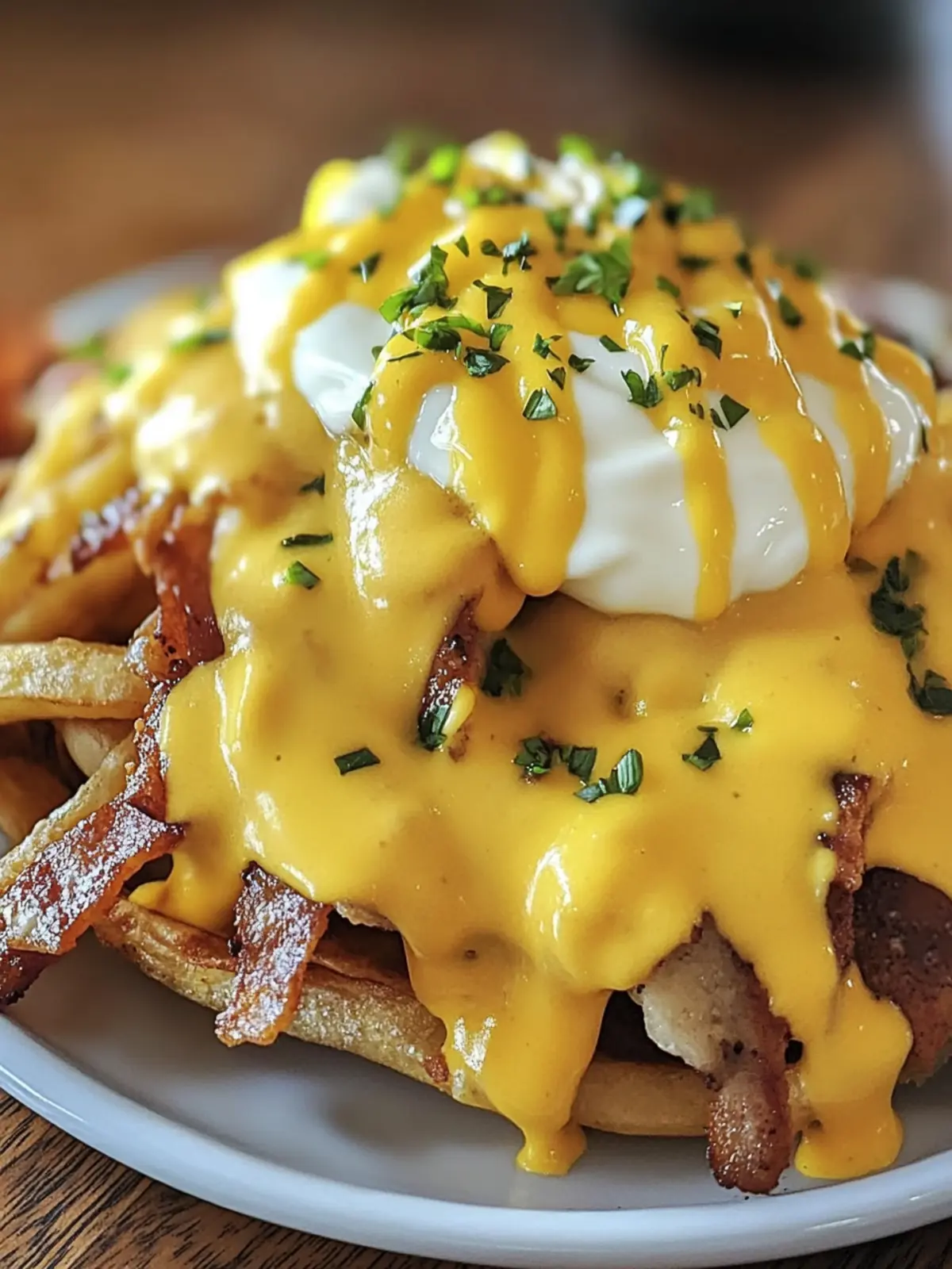 Irresistible Breakfast Poutine with Hollandaise Sauce Magic 3 Irresistible Breakfast Poutine with Hollandaise Sauce Delight