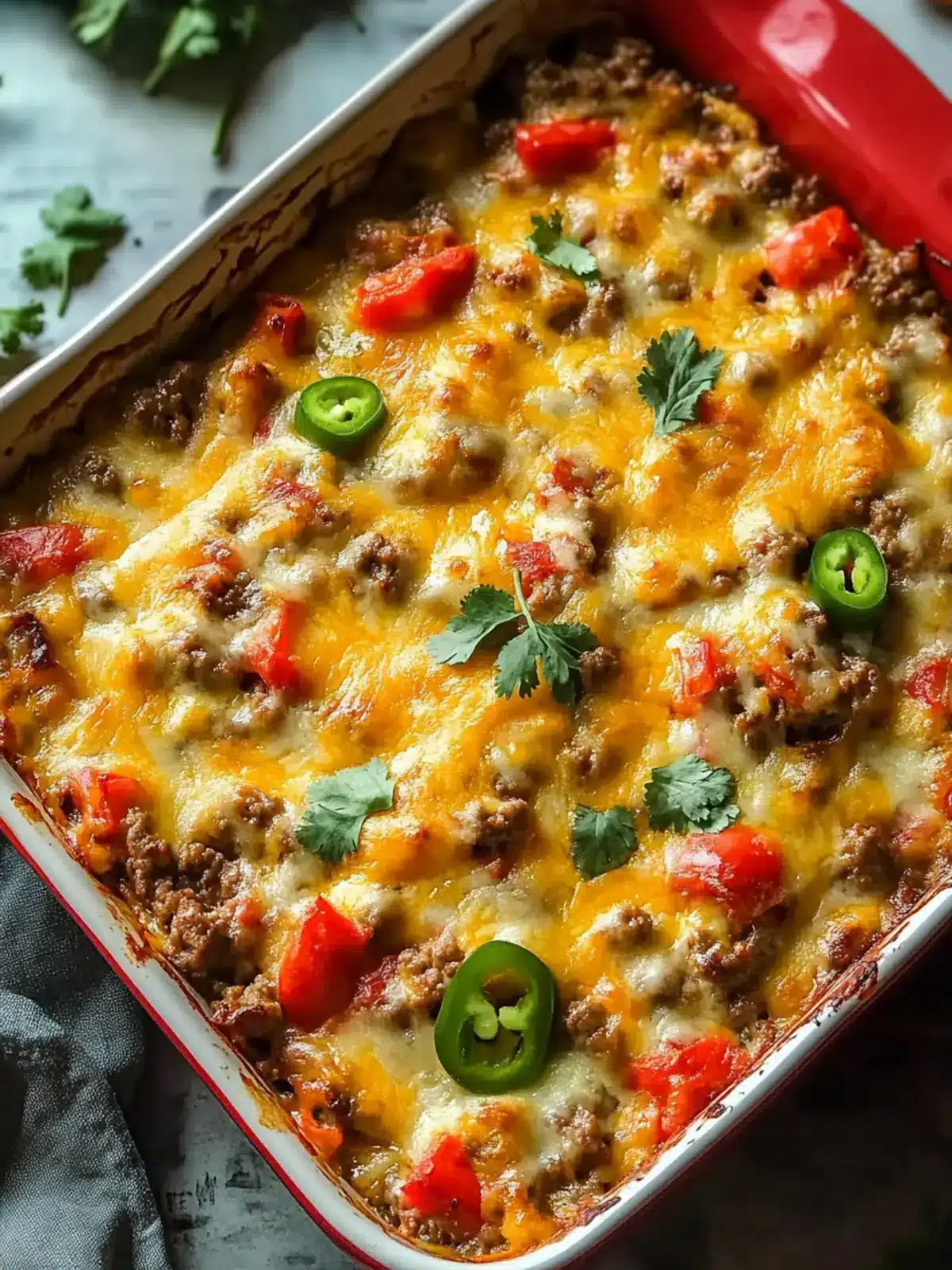 Easy Simple Hamburger Fajita Casserole for Busy Nights 3 Simple Hamburger Fajita Casserole