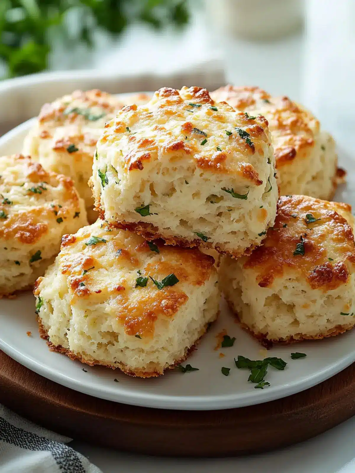 Garlic Parmesan Scones
