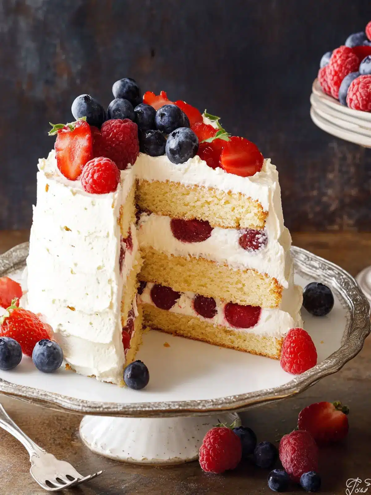 Heavenly Chantilly Cake Recipe with Berries and Cream Delight 5 Chantilly Cake Recipe