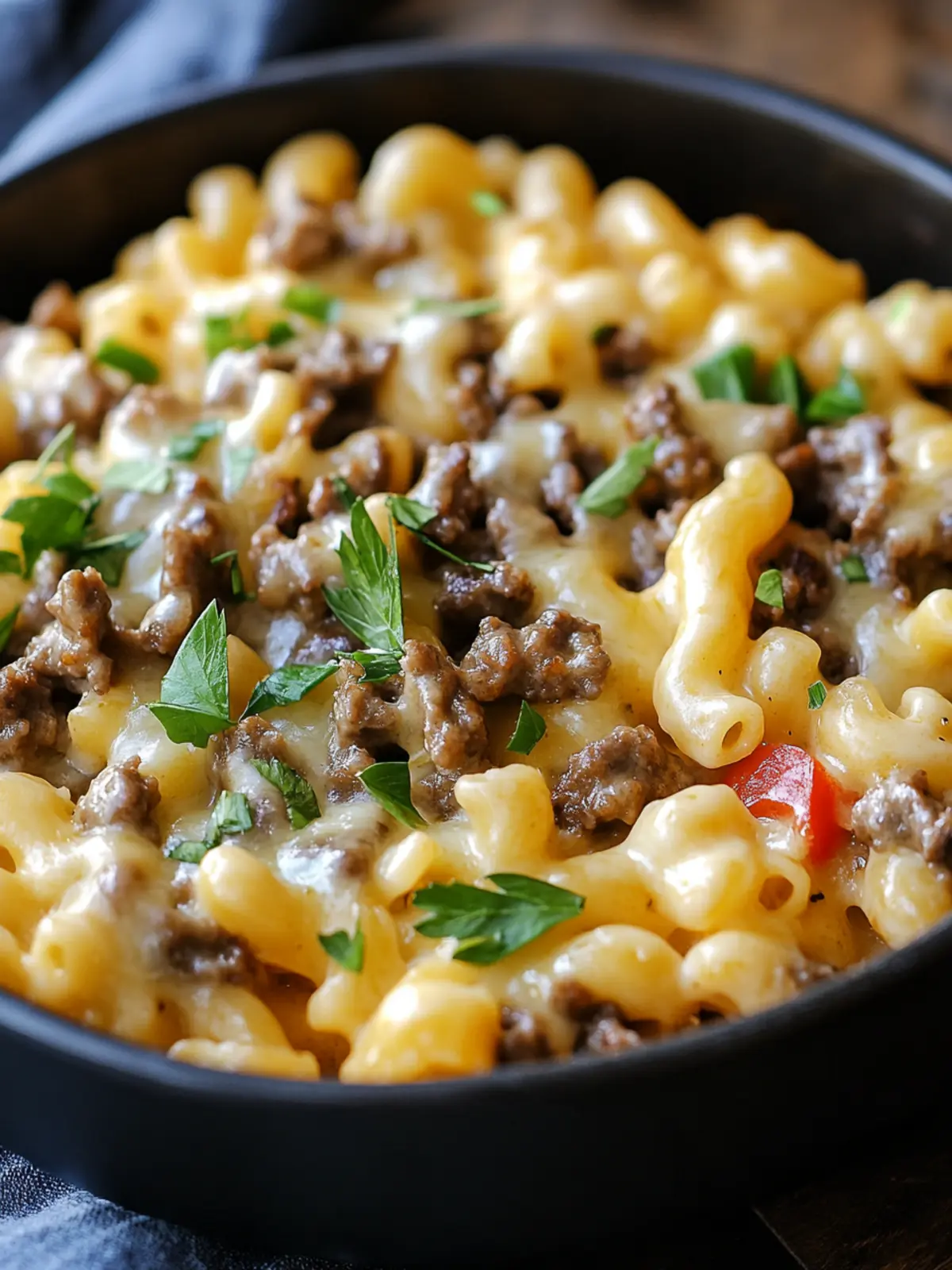 High Protein Philly Cheesesteak Mac n Cheese for Comfort & Fuel 3 High Protein Philly Cheesesteak Mac n Cheese