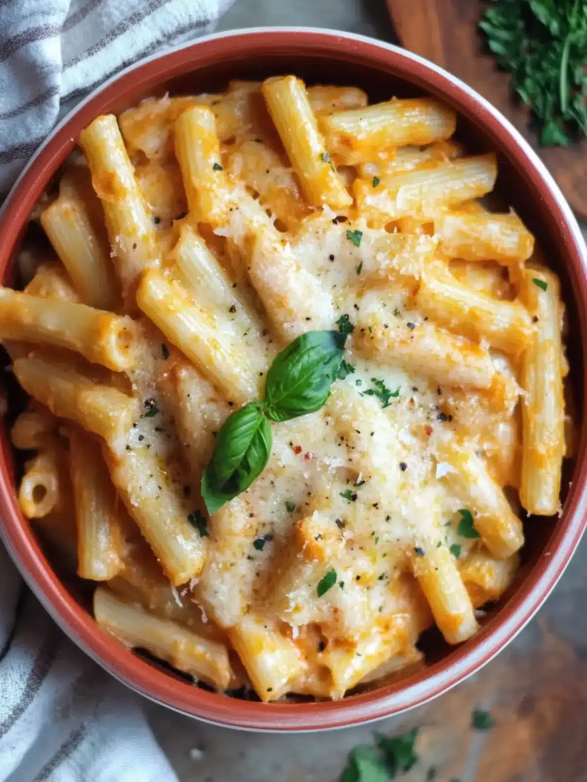 Dump and Start Instant Pot Creamy Ziti