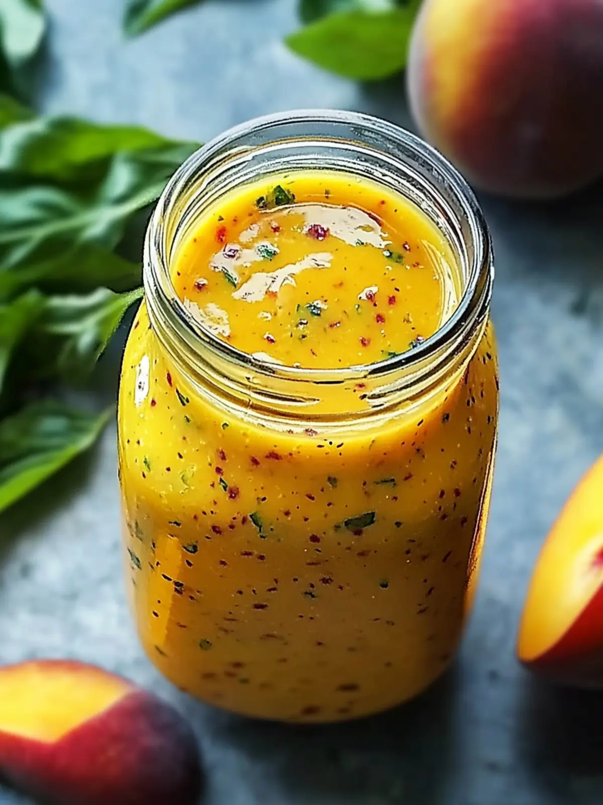 Tasty Peach Salad Dressing