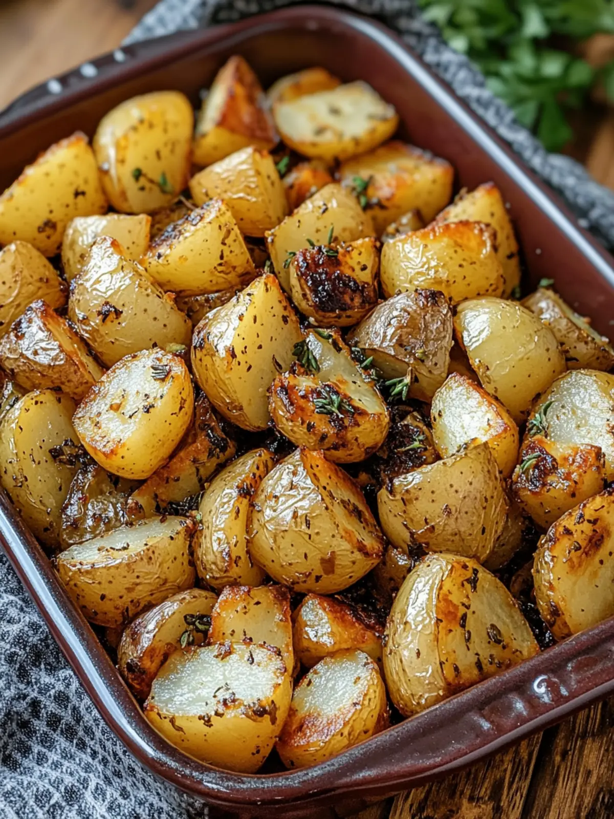 Oven Baked Amish Roasted Potatoes and Onions You'll Love! 2 Oven Baked Amish Roasted Potatoes and Onions