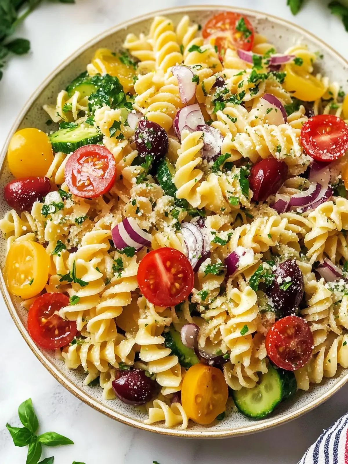 Irresistible Mediterranean Pasta Salad Fit for Every Occasion 4 Irresistible Mediterranean Pasta Salad