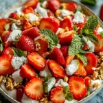 Tangy Strawberry Crackle Salad – Make Summer Sweet and Crunchy 8 Tangy Strawberry Crackle Salad – A Summer Sensation