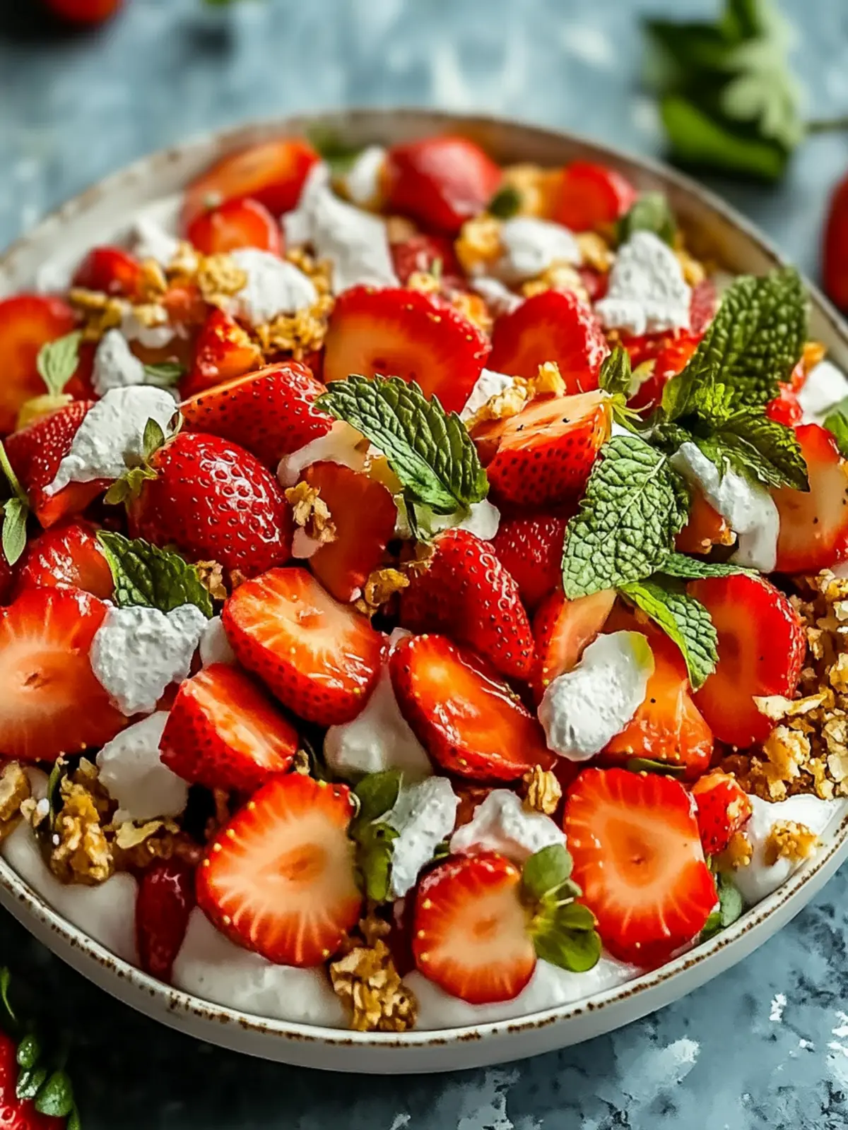Tangy Strawberry Crackle Salad – A Summer Sensation