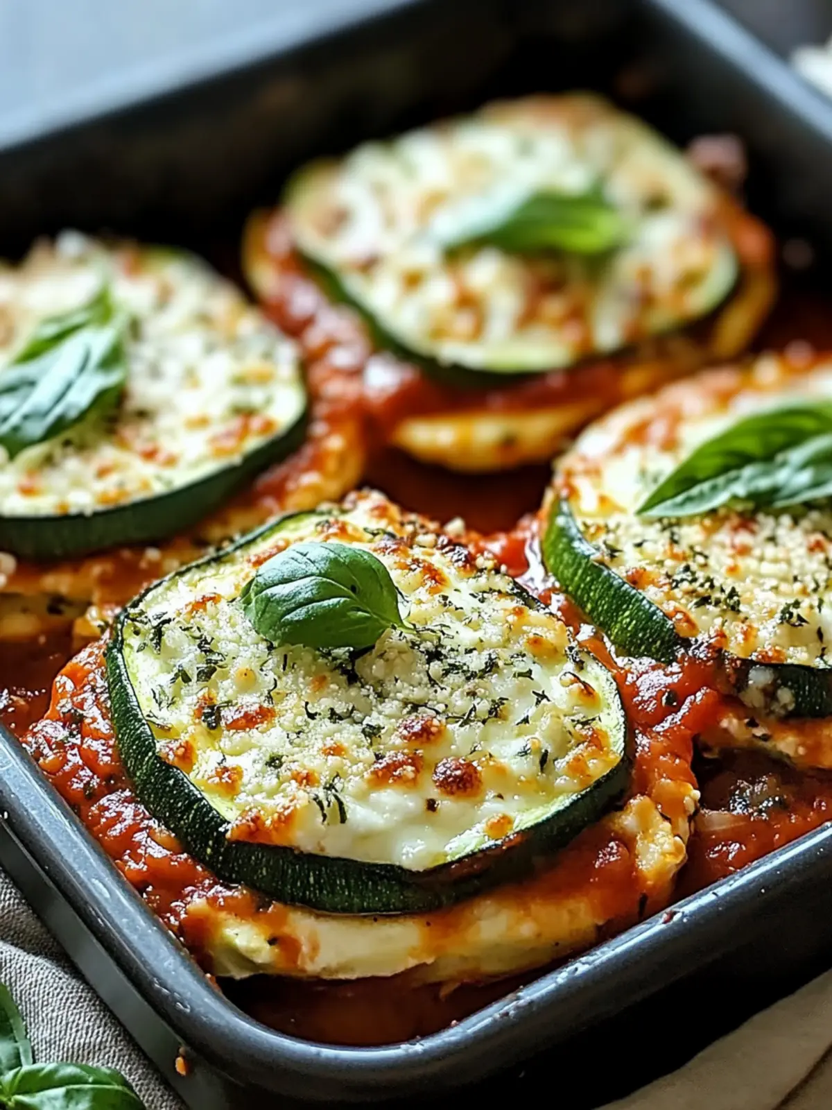 Layered Zucchini Ricotta Melts with Marinara: An Easy Comfort Dish 3 Layered Zucchini Ricotta Melts with Marinara: An Incredible Ultimate Recipe