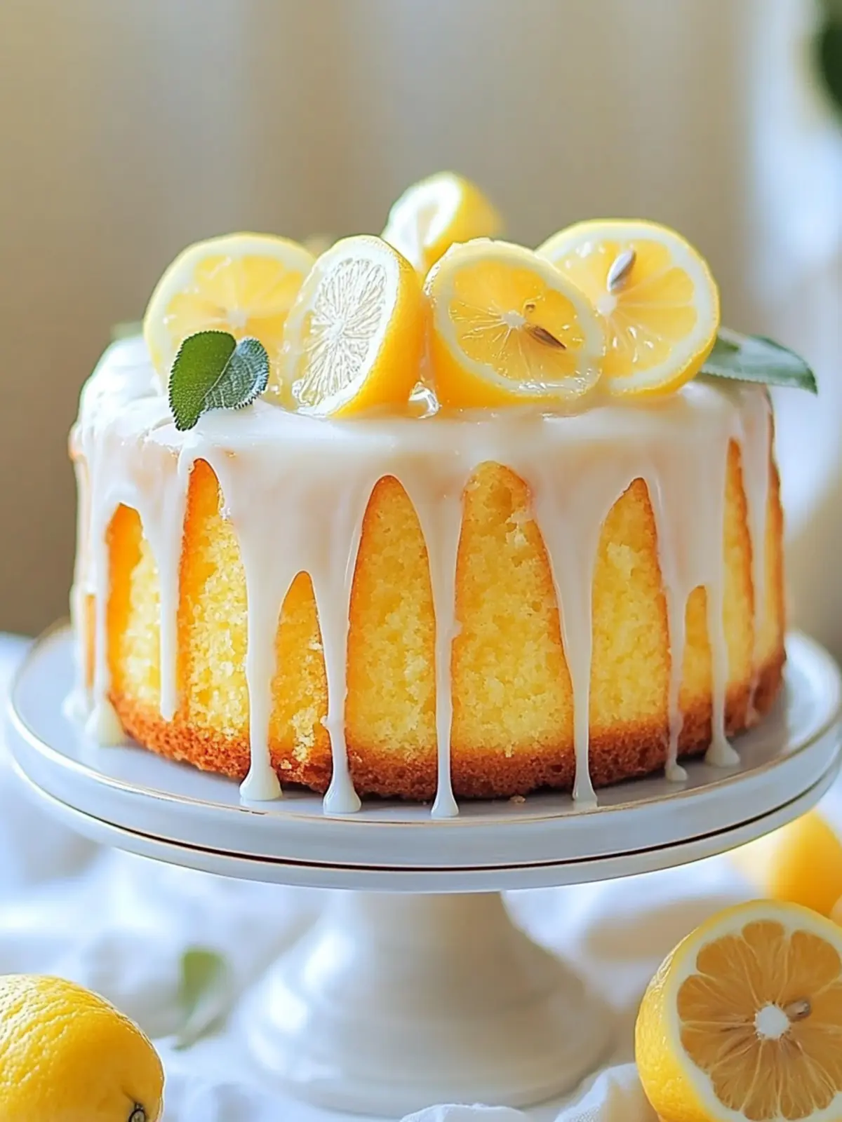 Fluffy Baking Lemon Cake with Zesty Glaze You'll Love 2 Fluffy Baking Lemon Cake with Zesty Glaze Delight