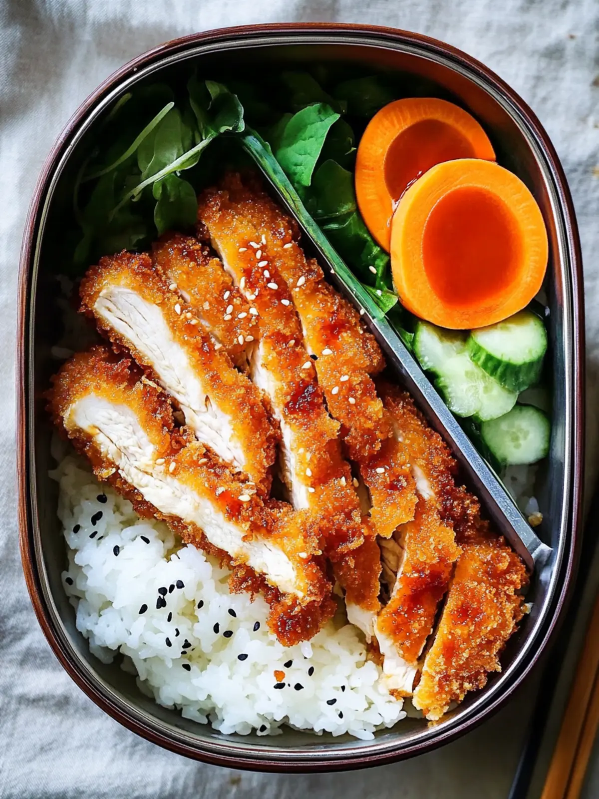 Savor the Best Chicken Katsu Bento Box: Easy Japanese Lunch Idea 3 Chicken Katsu Bento Box (Easy Japanese Lunch Idea)