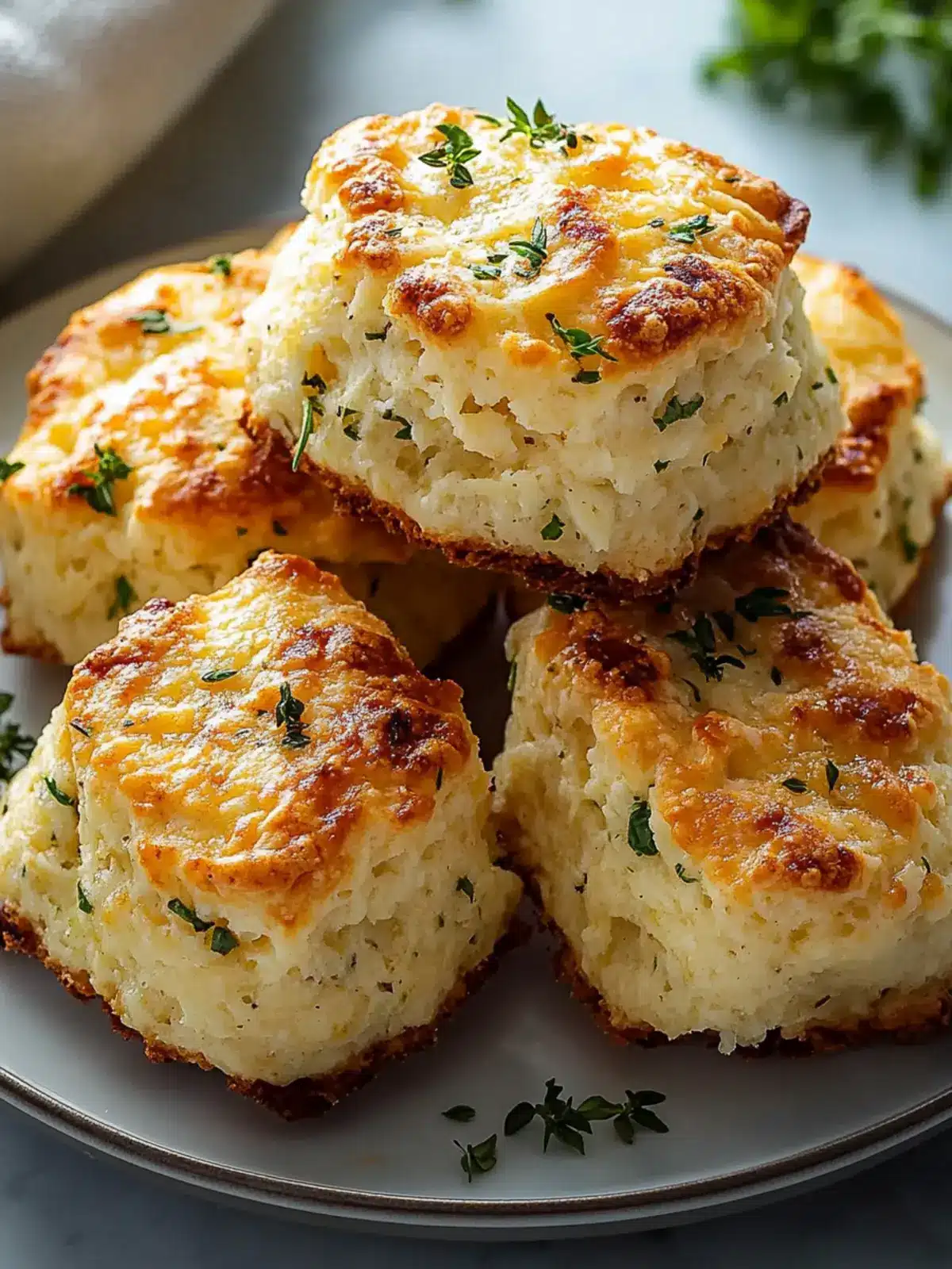 Savory Garlic Parmesan Scones for a Perfect Breakfast Boost 2 Savory Garlic Parmesan Scones