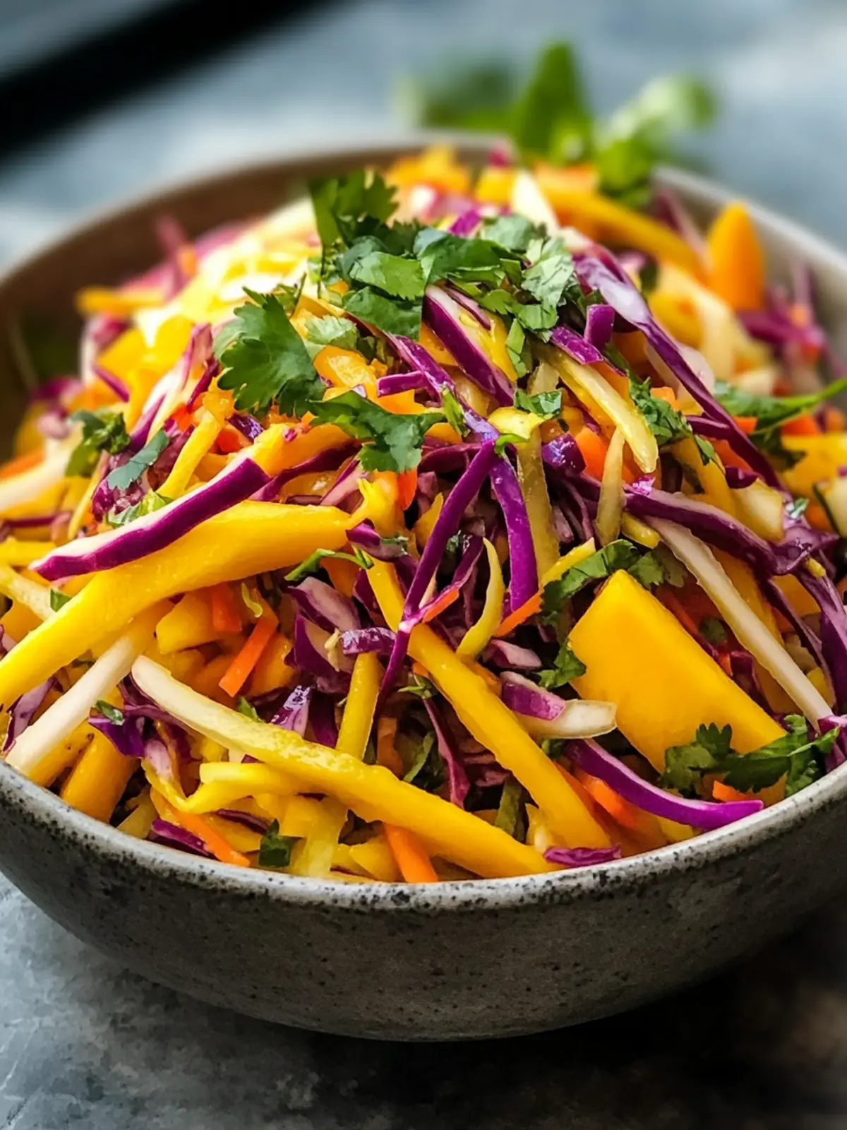 Quick And Easy Mango Slaw: A Fresh Weeknight Favorite