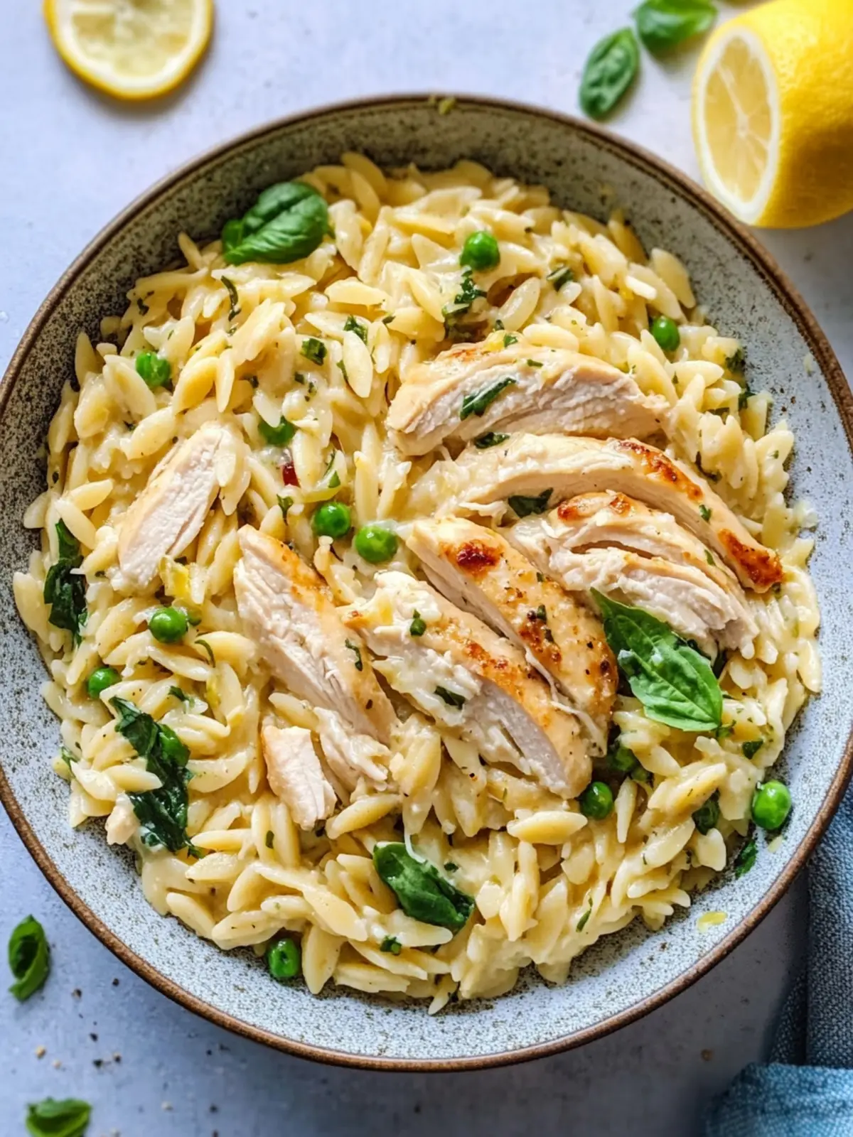 Delicious Easy One-Pot Creamy Lemon Chicken Orzo Magic 5 Easy One-Pot Creamy Lemon Chicken Orzo