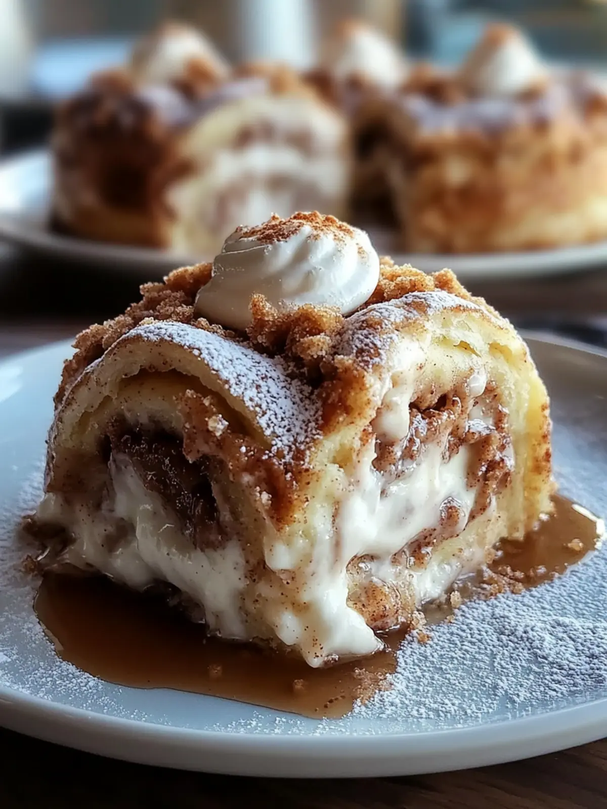 Savor the Sweetness: Cinnamon Roll Cheesecake Chimichanga 3 Cinnamon Roll Cheesecake Chimichanga
