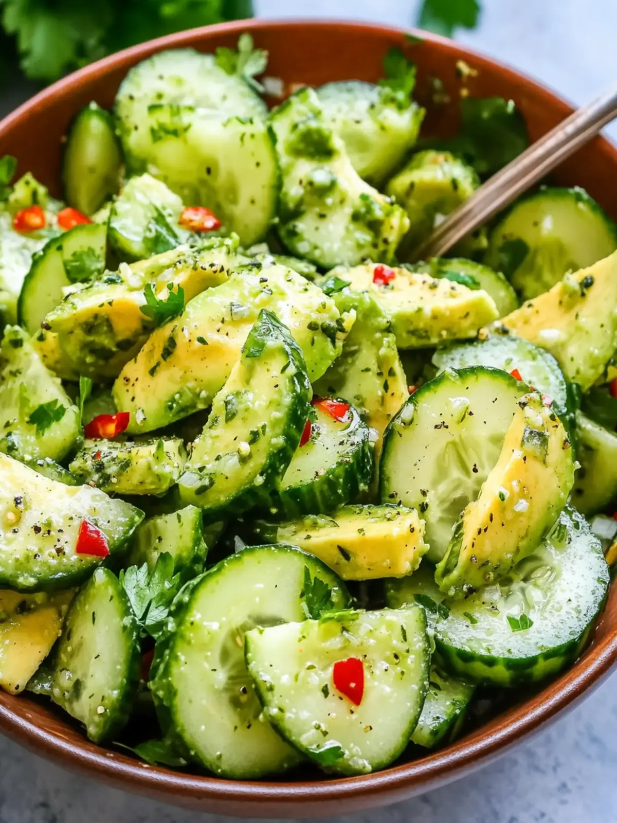 Delicious Avocado Cucumber Salad Recipe in 5 Minutes Flat 3 Delicious Avocado Cucumber Salad Recipe in 5 Minutes Flat