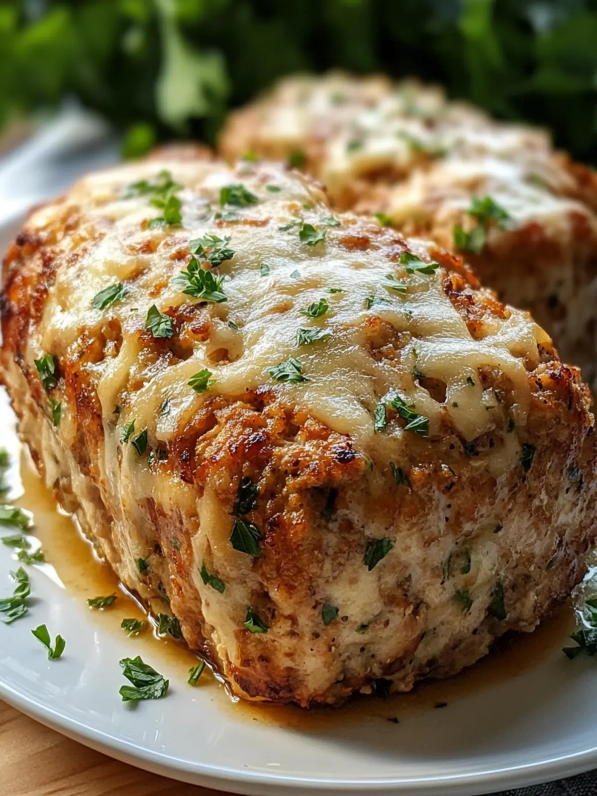 Garlic Parmesan Chicken Meatloaf Recipe Made Irresistibly Juicy 4 Garlic Parmesan Chicken Meatloaf Recipe