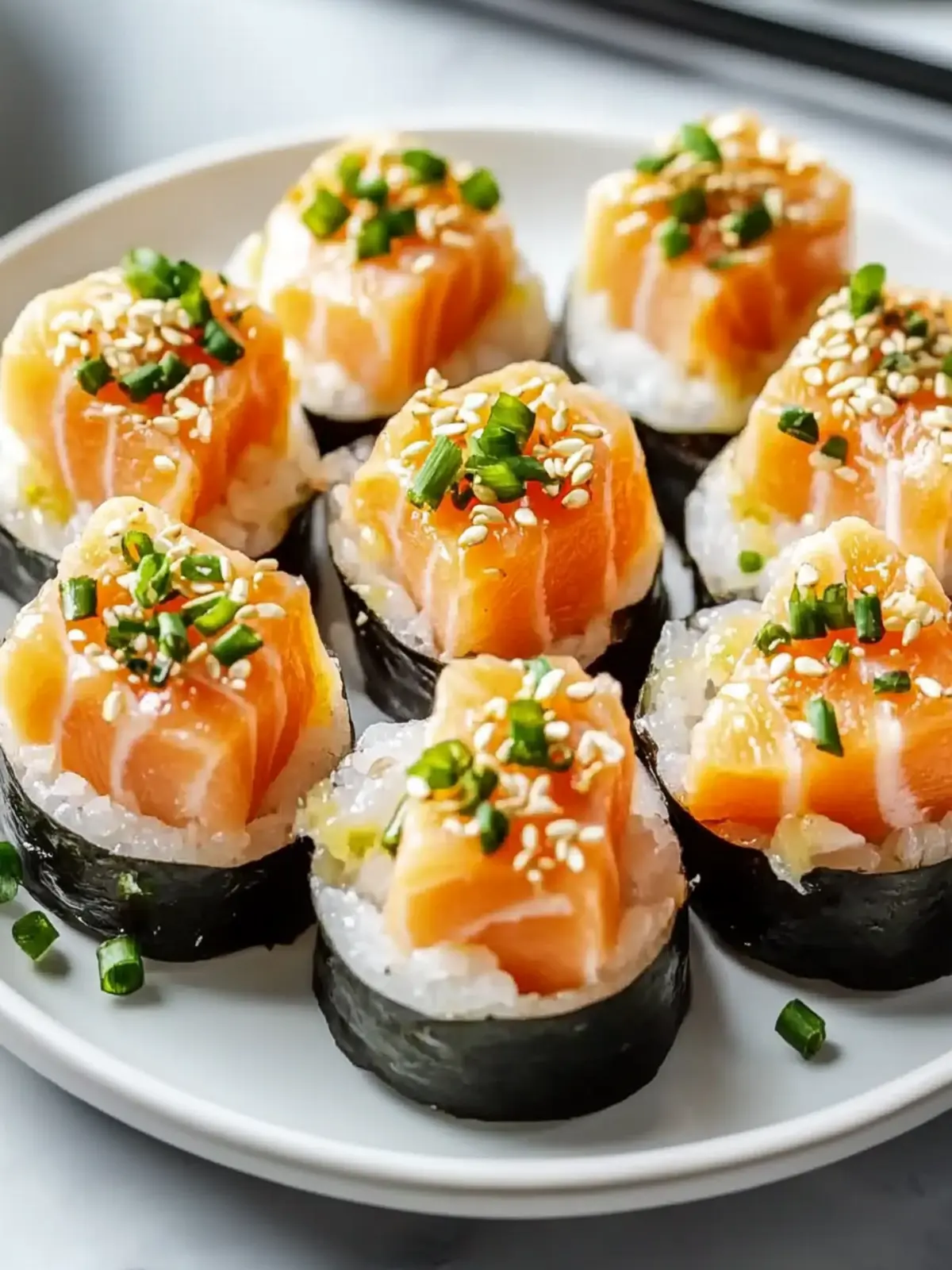 Oven-Baked Salmon Sushi Bites: Easy, Flavorful & Fun to Make 3 Oven-Baked Salmon Sushi Bites