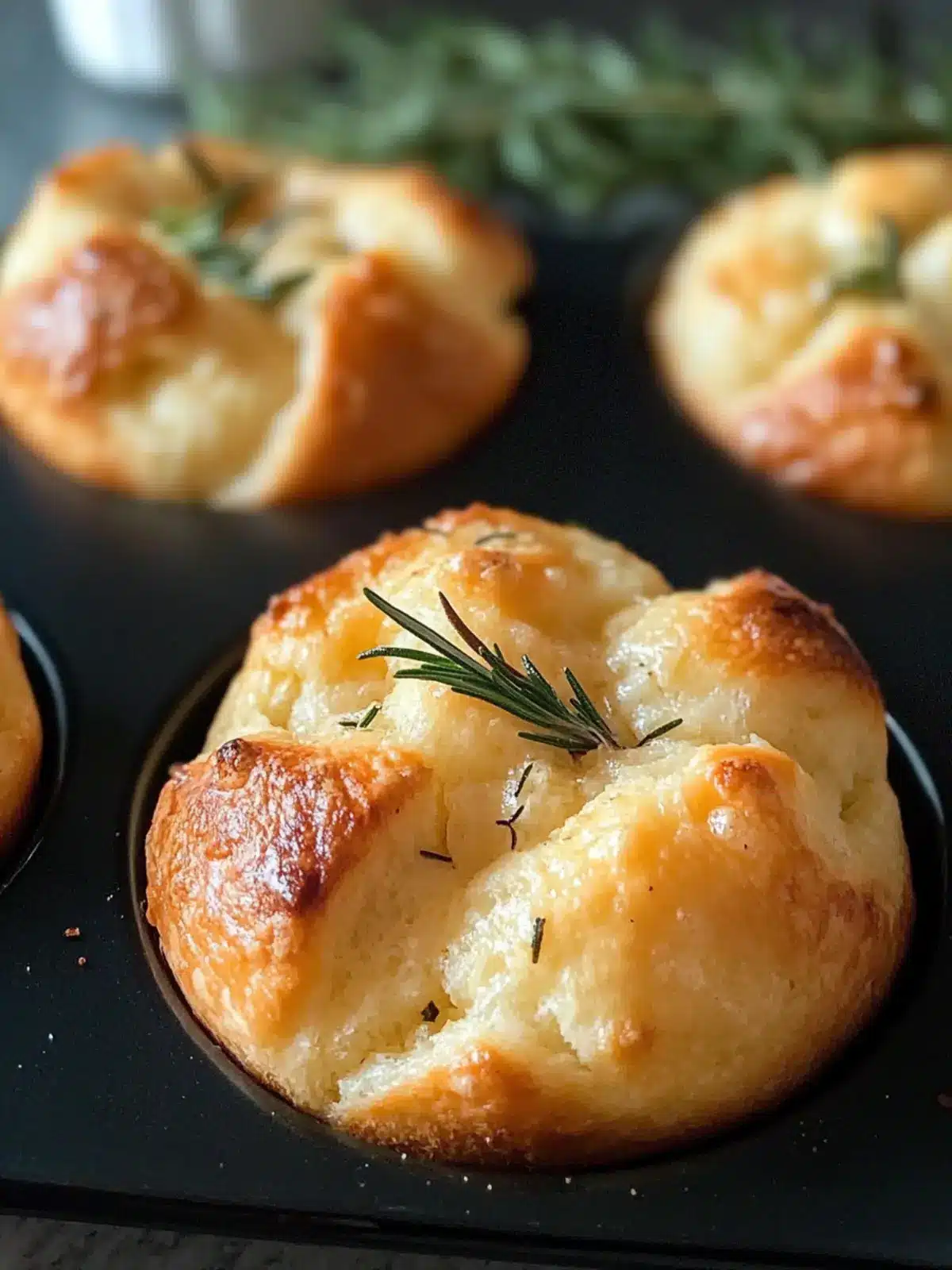 Irresistible Rosemary Garlic Focaccia Muffins You’ll Love 5 Rosemary Garlic Focaccia Muffins