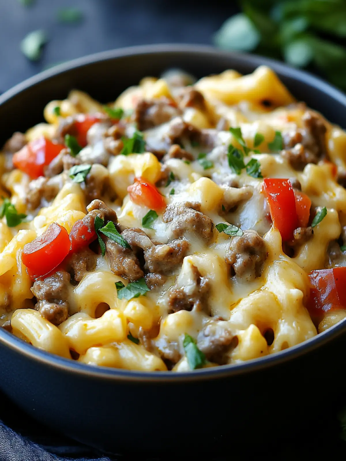 High Protein Philly Cheesesteak Mac n Cheese for Comfort & Fuel 5 High Protein Philly Cheesesteak Mac n Cheese