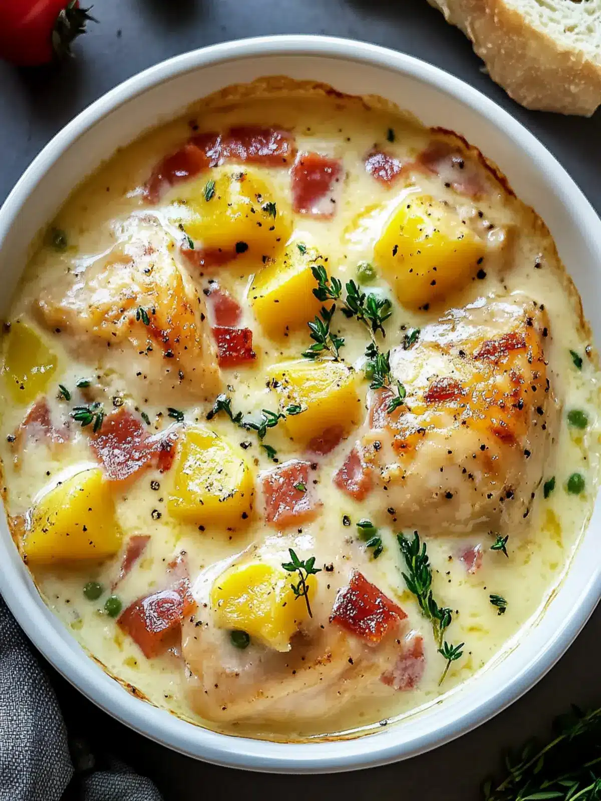 Creamy Baked Ricotta Chicken: A Cozy Dinner Delight 3 Creamy Baked Ricotta Chicken