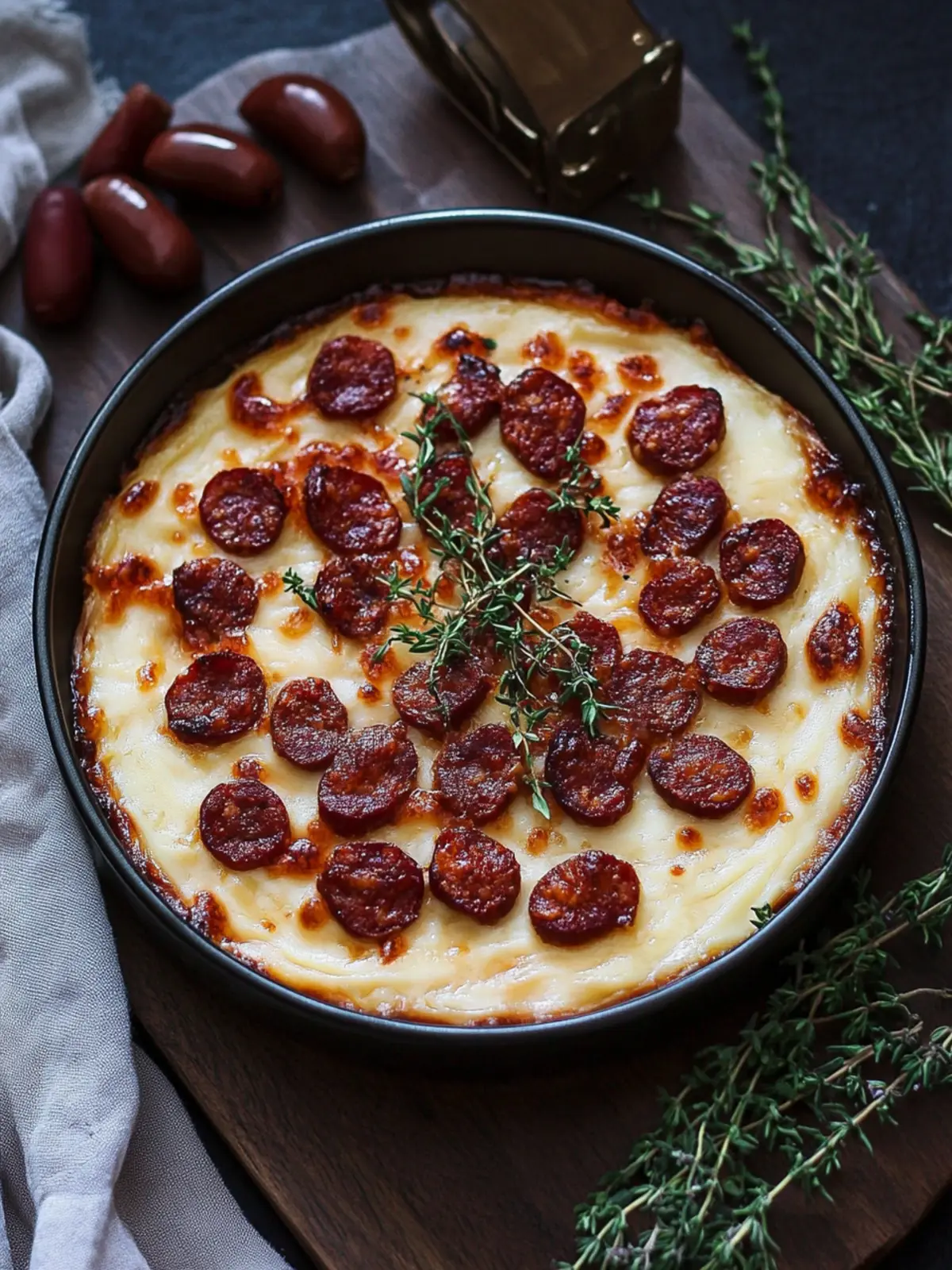 Indulge in Honey Chorizo Baked Manchego Cheese Bliss 3 Honey Chorizo Baked Manchego Cheese