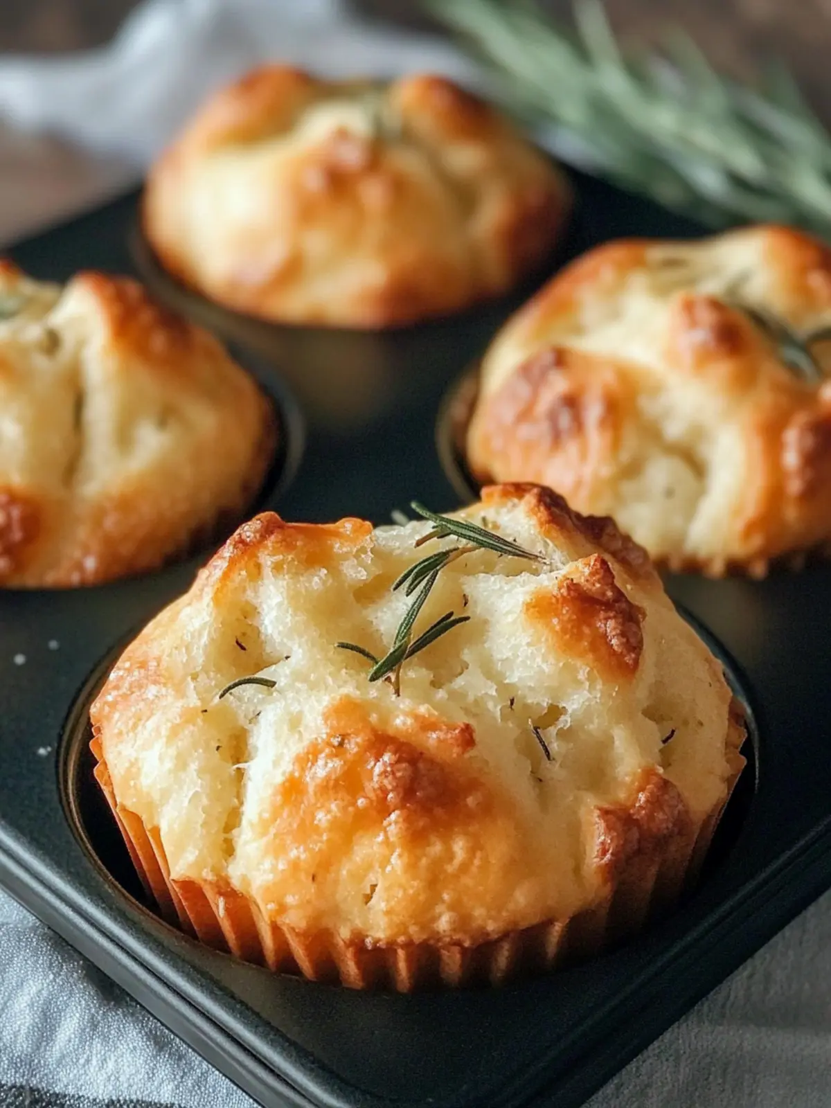 Irresistible Rosemary Garlic Focaccia Muffins You’ll Love 4 Rosemary Garlic Focaccia Muffins