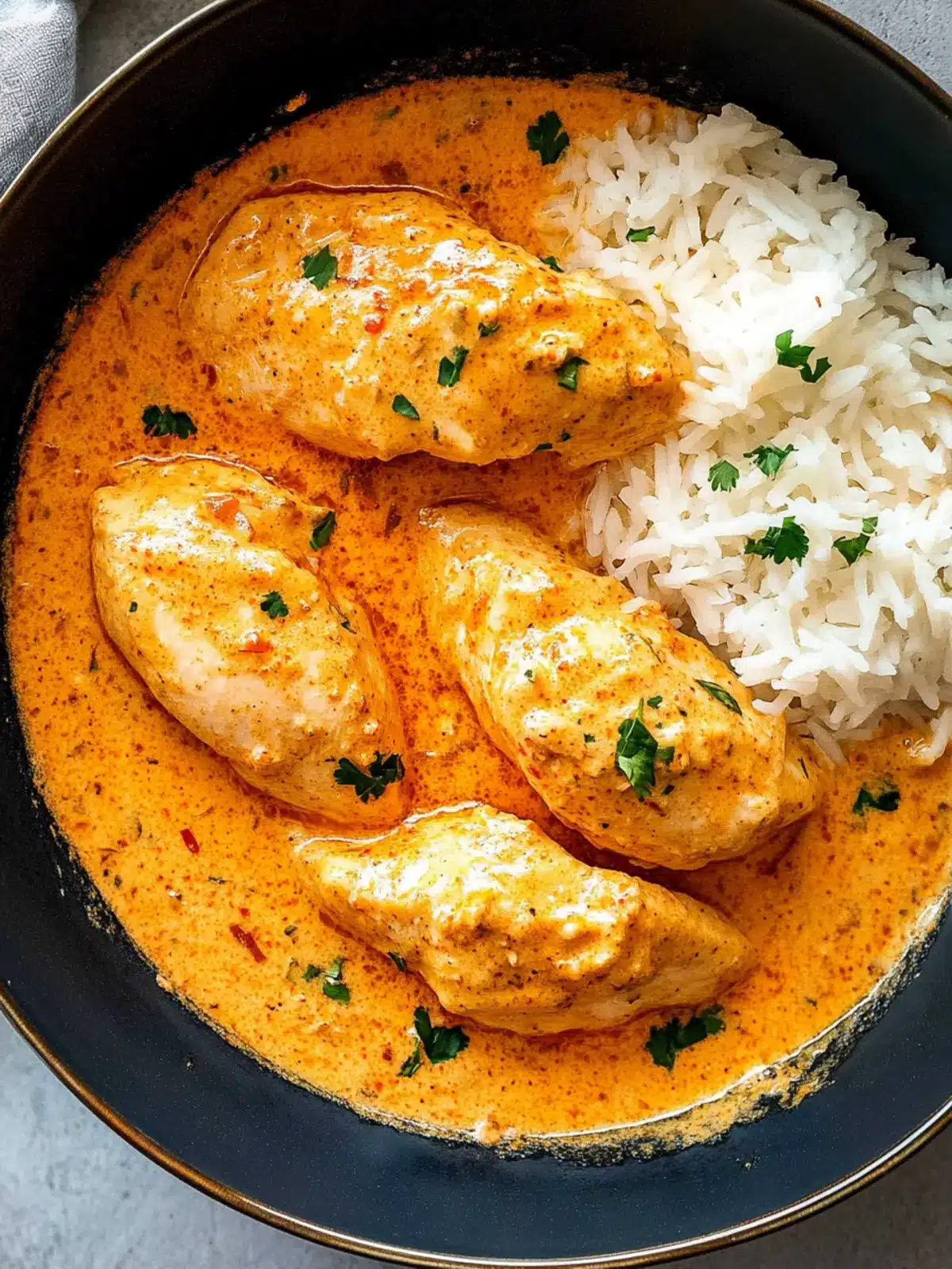 Creamy Paprika Chicken with Rice: A Family Favorite Delight 3 Creamy Paprika Chicken with Rice