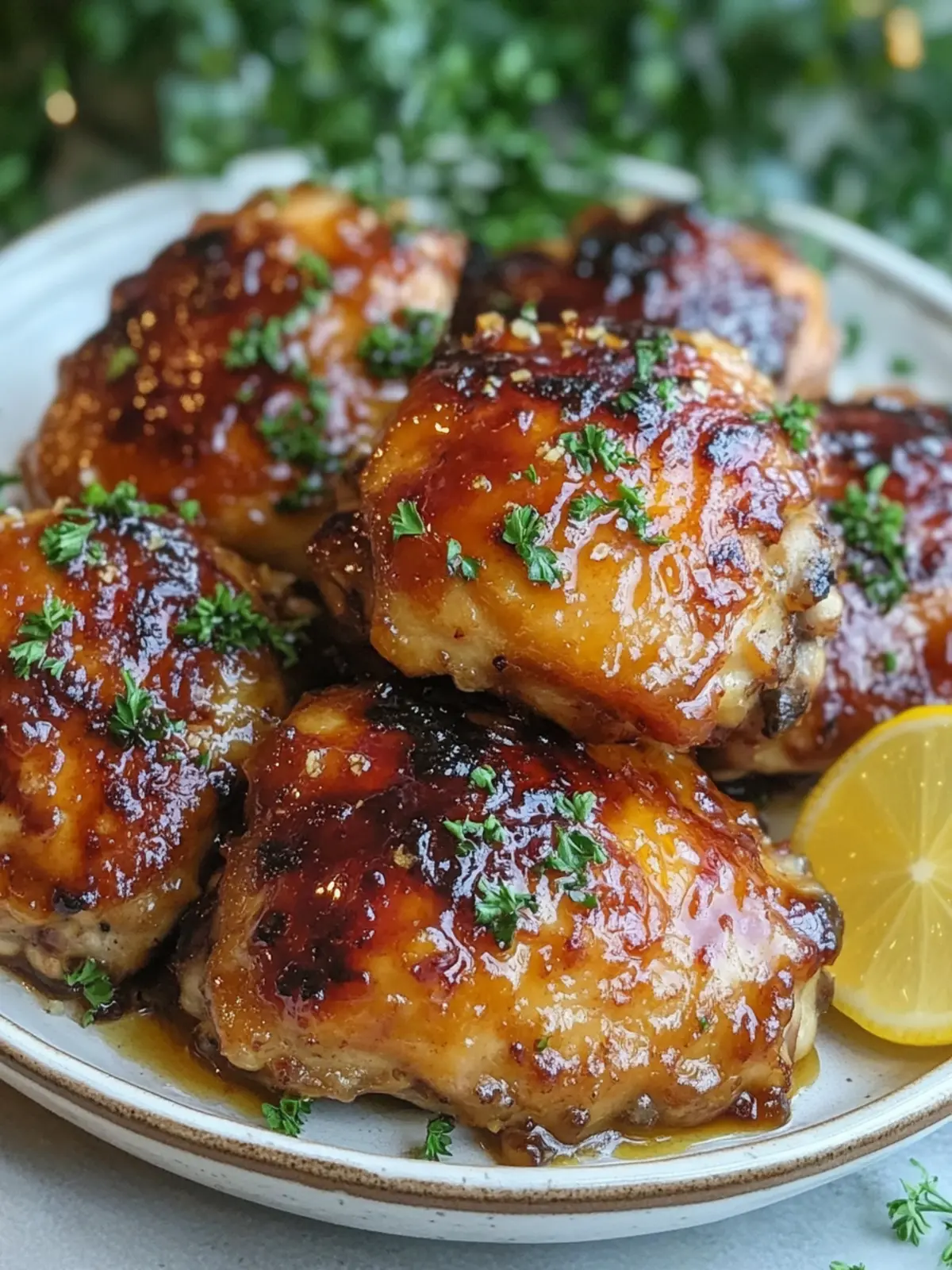 Easy Crockpot Honey Garlic Chicken Thighs for Effortless Summer Meals 4 Easy Crockpot Honey Garlic Chicken Thighs Recipe for Busy Summer Meals