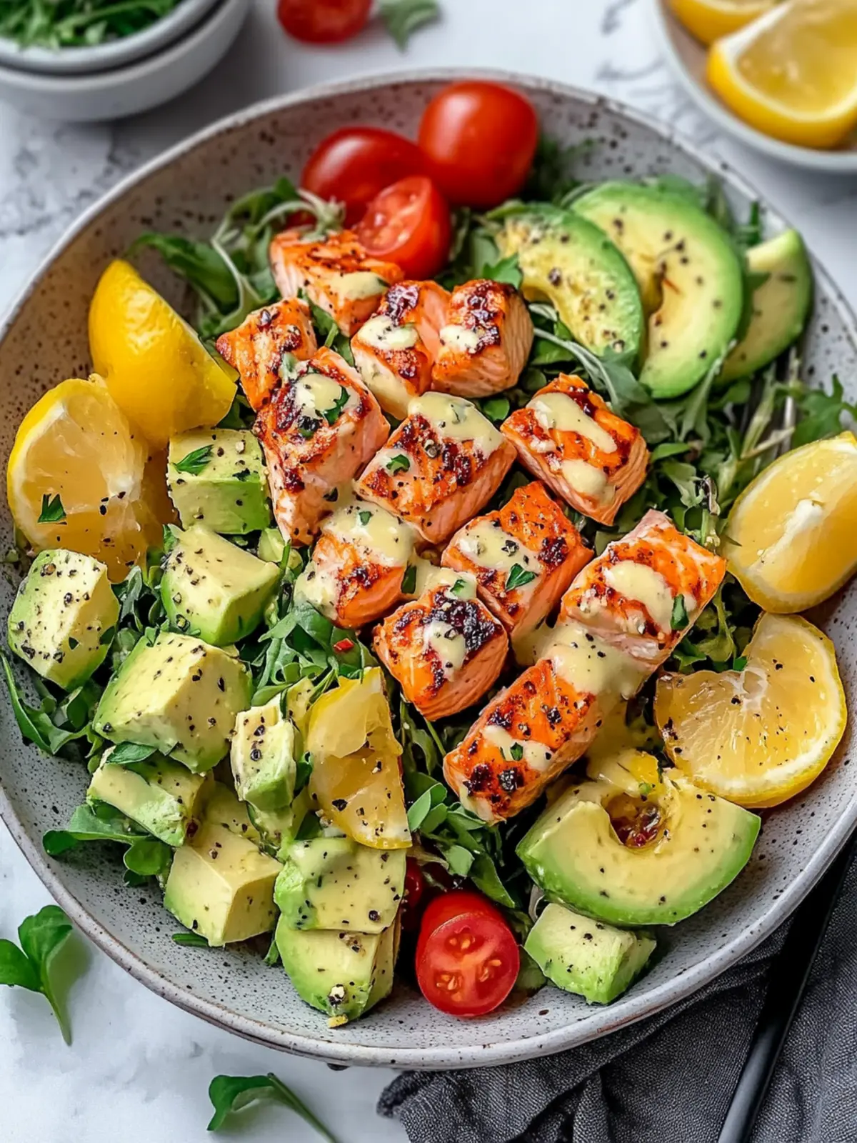 Creamy Bang Bang Salmon Salad: Quick, Spicy & So Fresh 5 Creamy Bang Bang Salmon Salad