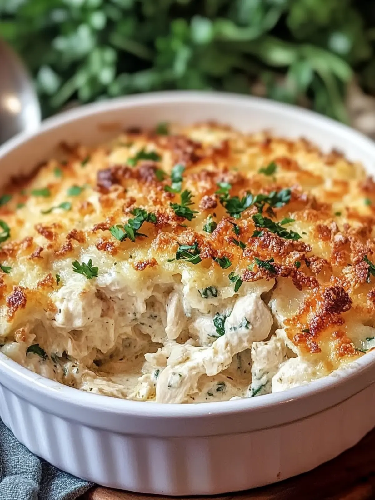 The Ultimate Keto Creamy Chicken Casserole Your Family Will Crave