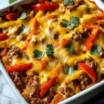 Easy Simple Hamburger Fajita Casserole for Busy Nights 10 Simple Hamburger Fajita Casserole