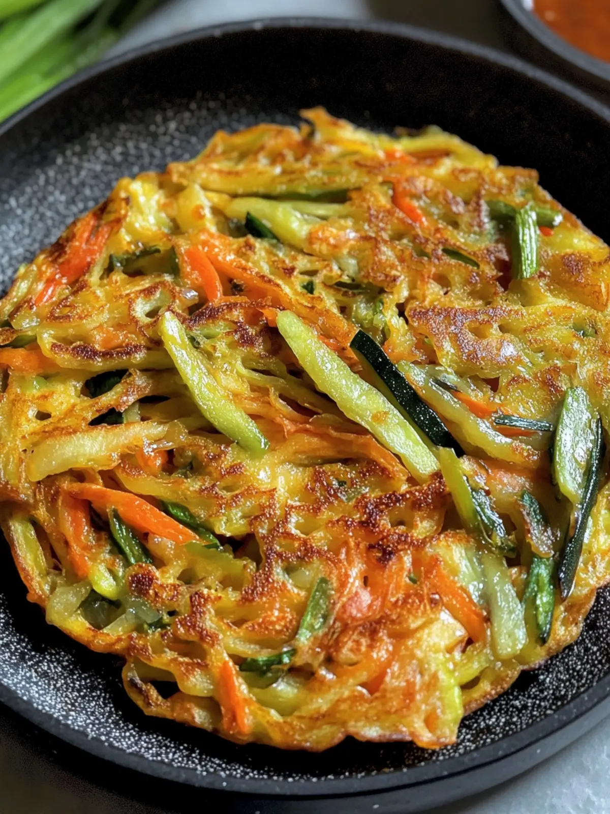 Crispy Korean Vegetable Pancakes (Yachaejeon) You'll Love 5 Korean Vegetable Pancakes (Yachaejeon)