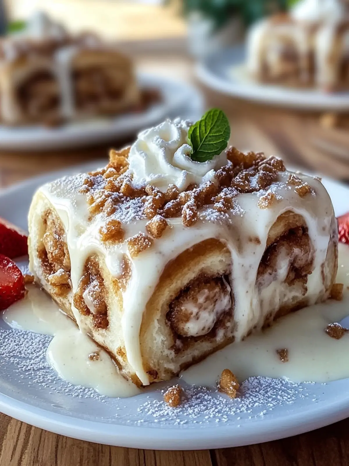 Savor the Sweetness: Cinnamon Roll Cheesecake Chimichanga 4 Cinnamon Roll Cheesecake Chimichanga