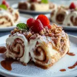 Savor the Sweetness: Cinnamon Roll Cheesecake Chimichanga 6 Cinnamon Roll Cheesecake Chimichanga