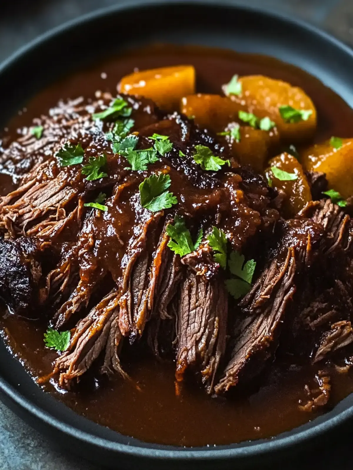 Sweet Spicy & Savory Caramelized Pulled Beef Brisket Magic 3 Sweet Spicy & Savory Caramelized Pulled Beef Brisket
