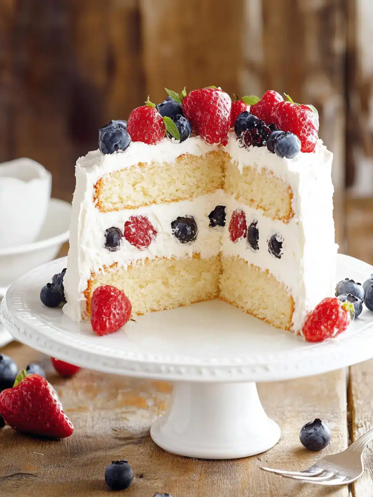 Heavenly Chantilly Cake Recipe with Berries and Cream Delight 4 Chantilly Cake Recipe
