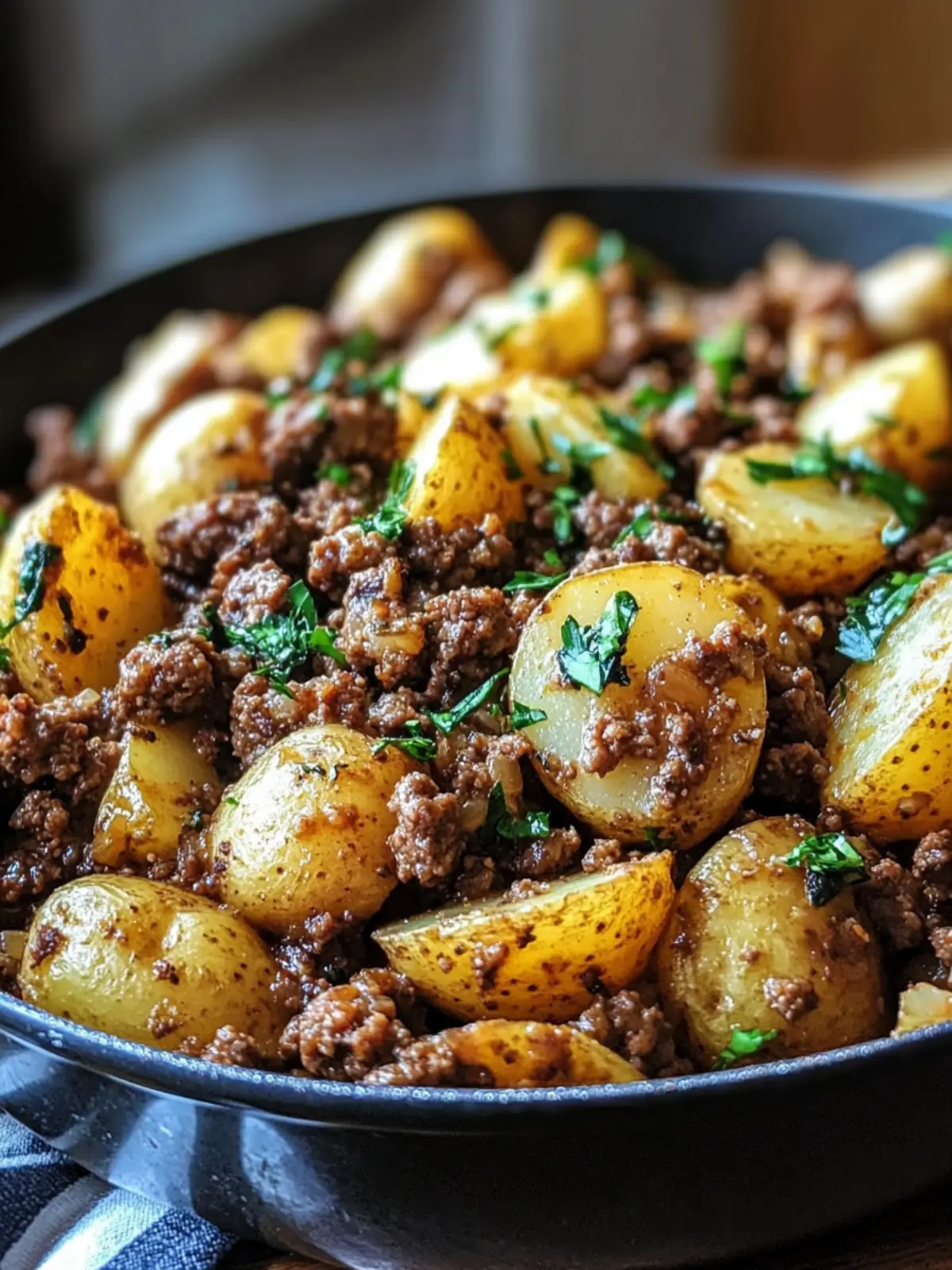One-Pan Potatoes & Ground Beef: Easy 30-Minute Dinner Delight 3 One-Pan Potatoes & Ground Beef (30-Min Dinner!) Made Easy