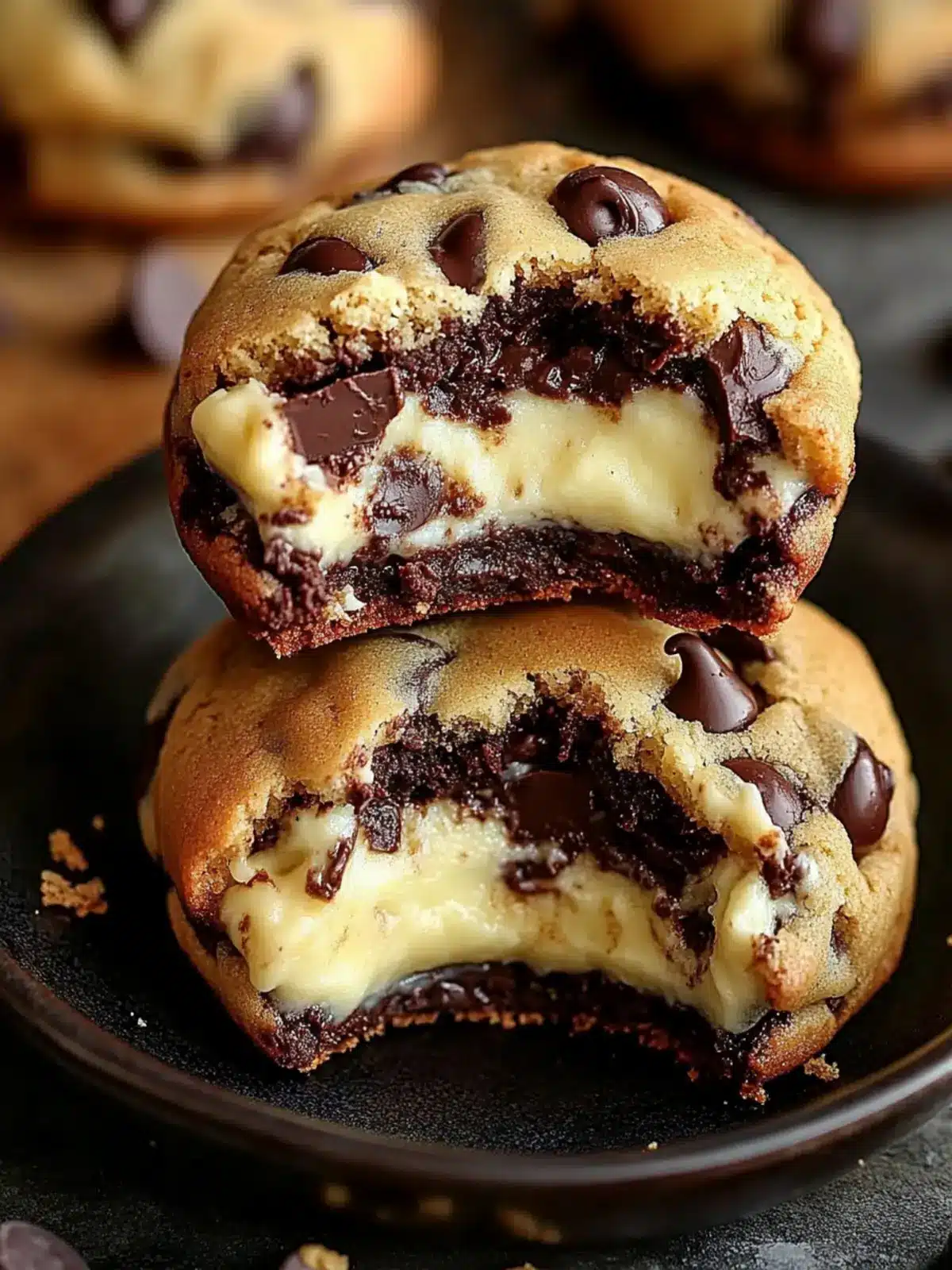 Cheesecake Stuffed Chocolate Chip Cookies – Irresistibly Decadent 5 Cheesecake Stuffed Chocolate Chip Cookies – The Ultimate Dessert!