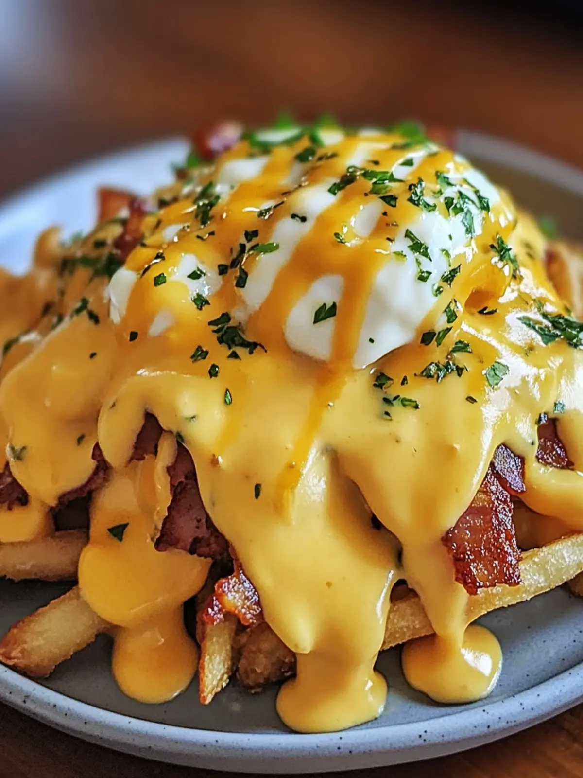 Irresistible Breakfast Poutine with Hollandaise Sauce Magic 2 Irresistible Breakfast Poutine with Hollandaise Sauce Delight