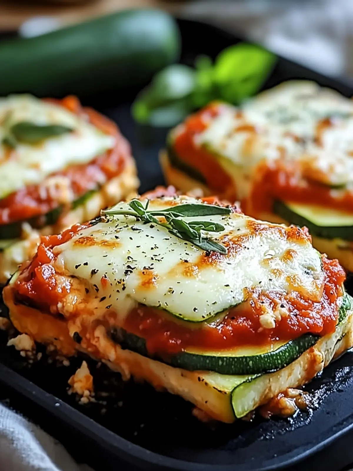 Layered Zucchini Ricotta Melts with Marinara: An Easy Comfort Dish 2 Layered Zucchini Ricotta Melts with Marinara: An Incredible Ultimate Recipe