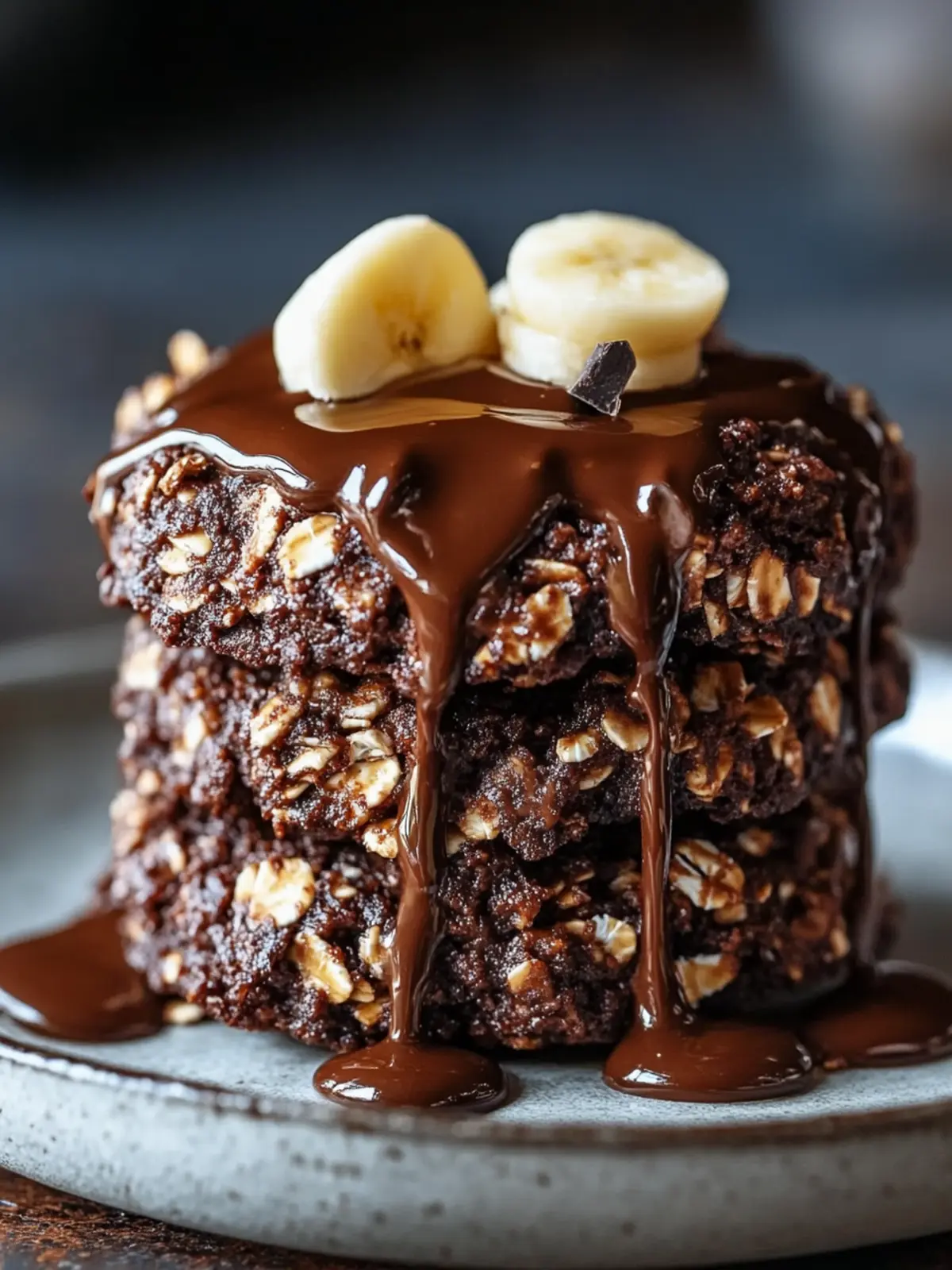 Fudgy Chocolate Baked Oats for a Guilt-Free Chocolate Fix 3 Fudgy Chocolate Baked Oats
