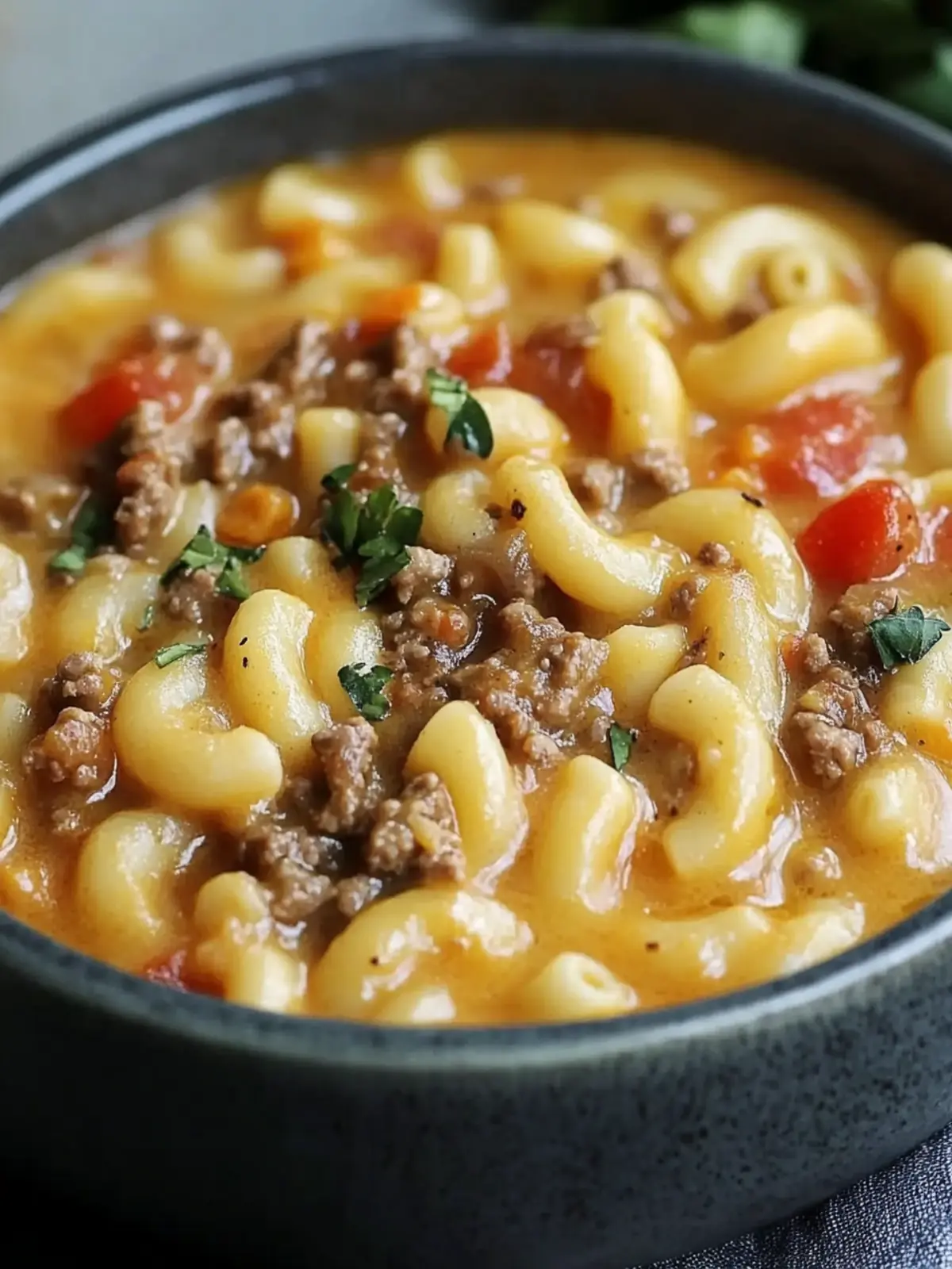 Cheeseburger Macaroni Soup Recipe Easy Cozy Comfort Food 4 Cheeseburger Macaroni Soup Recipe Easy Cozy Comfort Food to Make