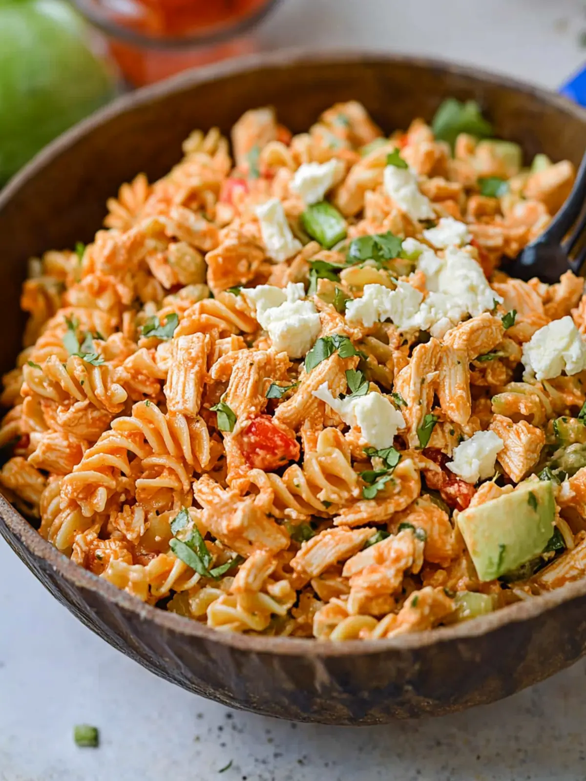 Buffalo Chicken Pasta Salad: Flavorful Meal Prep Delight 5 Buffalo Chicken Pasta Salad