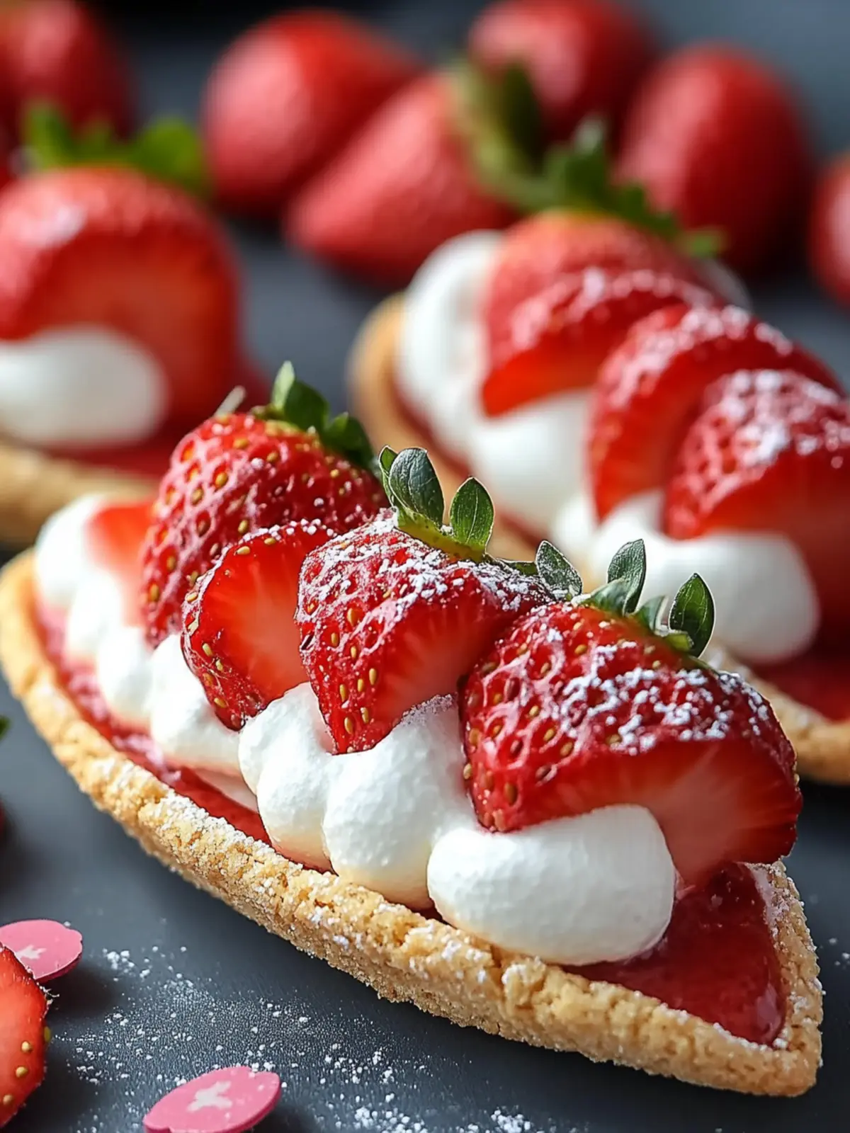Strawberry Cookie Boats: A Sweet Twist on Elegant Desserts 5 Strawberry Cookie Boats
