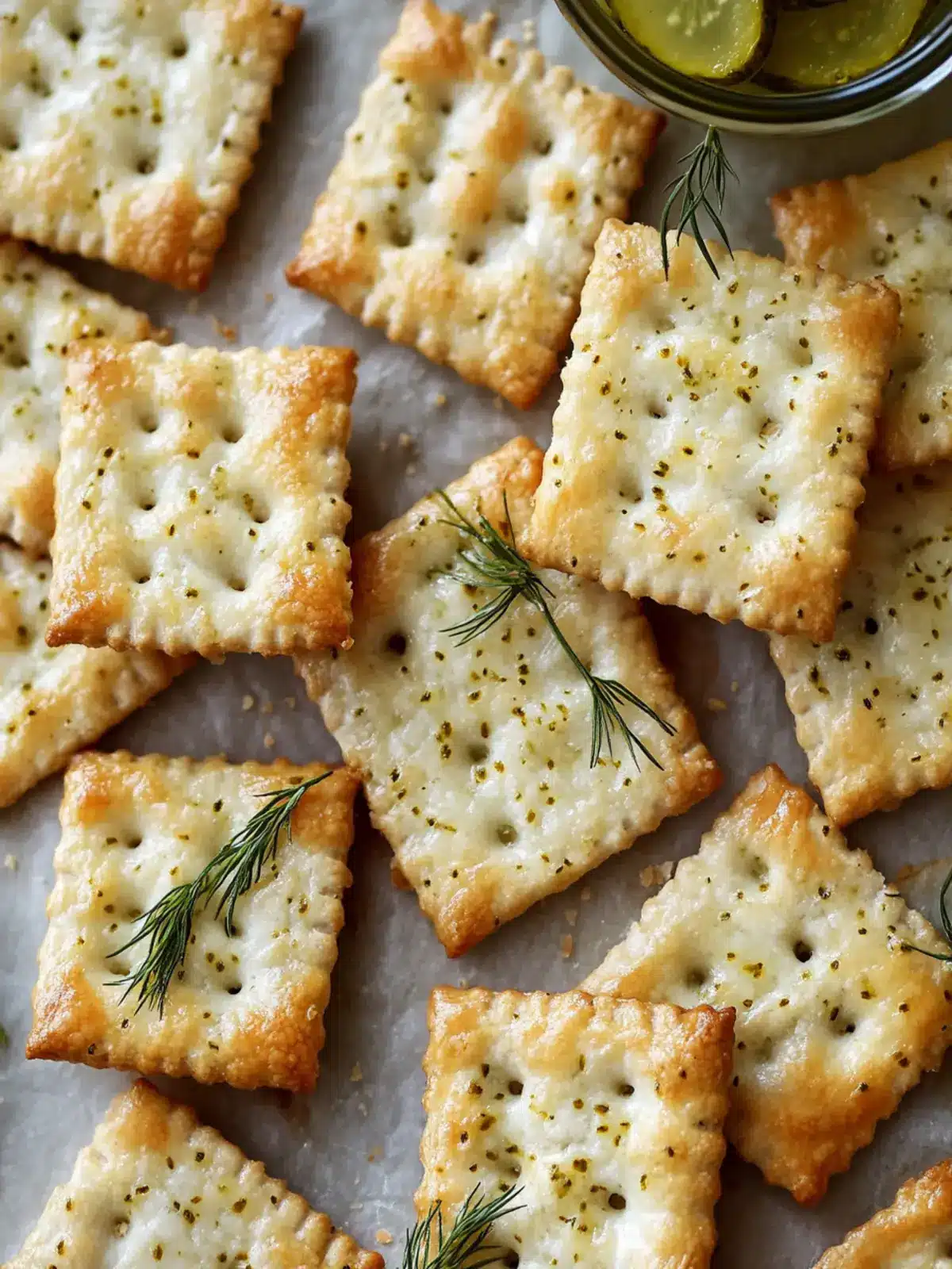 Dill Pickle Saltines: The Zesty Snack You’ll Crave Daily 4 Dill Pickle Saltines