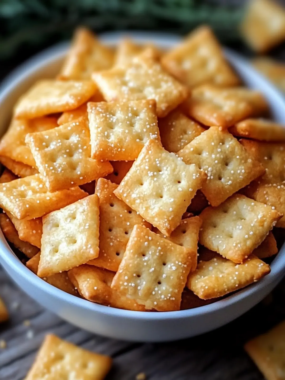 Irresistibly Cheesy Homemade Sourdough Cheez-Its You’ll Love