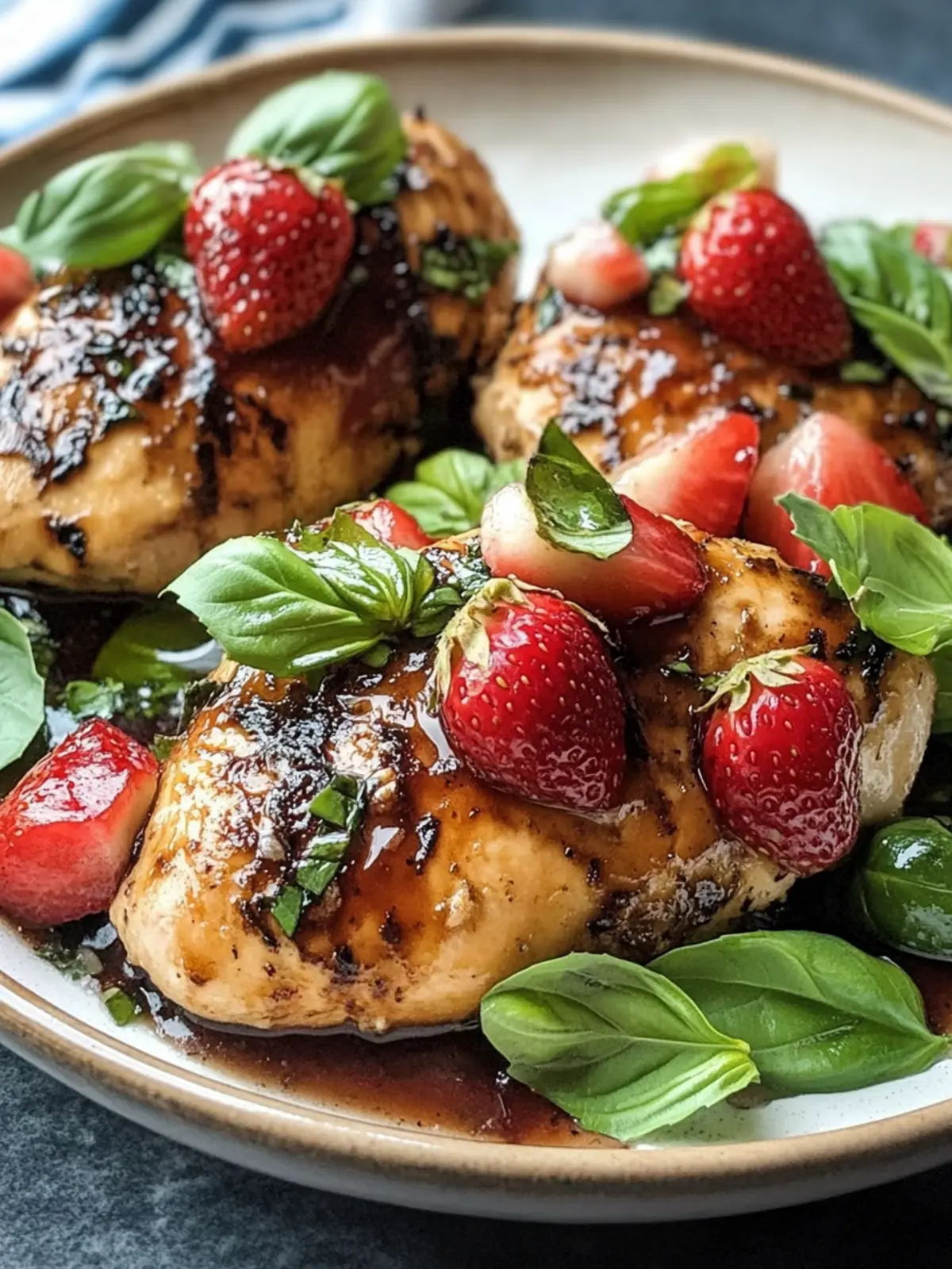 Strawberry Basil Chicken: A Sweet Summer Dinner Revelation 2 Strawberry Basil Chicken
