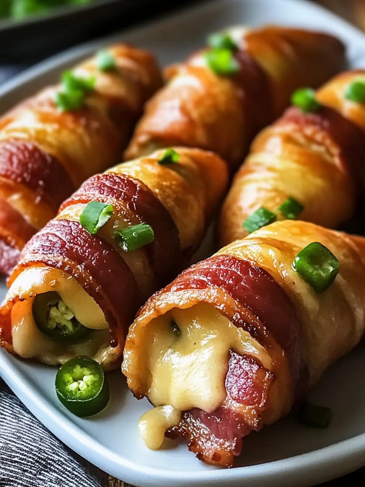 Delicious Bacon Jalapeño Cheese Pigs in a Blanket Recipe You’ll Love 2 Delicious Bacon Jalapeño Cheese Pigs in a Blanket Recipe